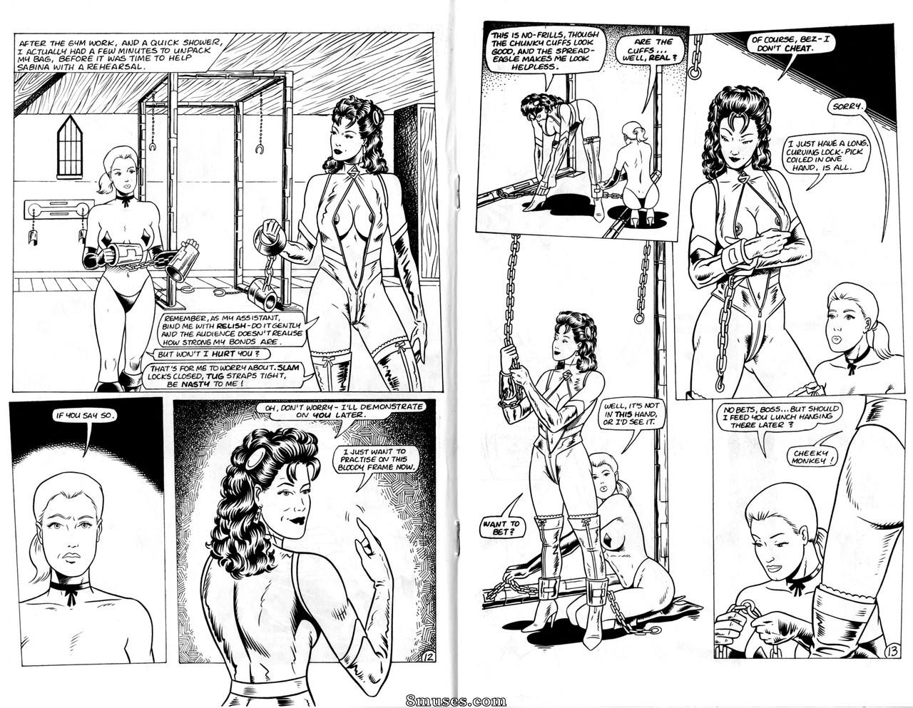 EROS Comics - Naring Sabina maîtresse des évasions 01 - Page 8