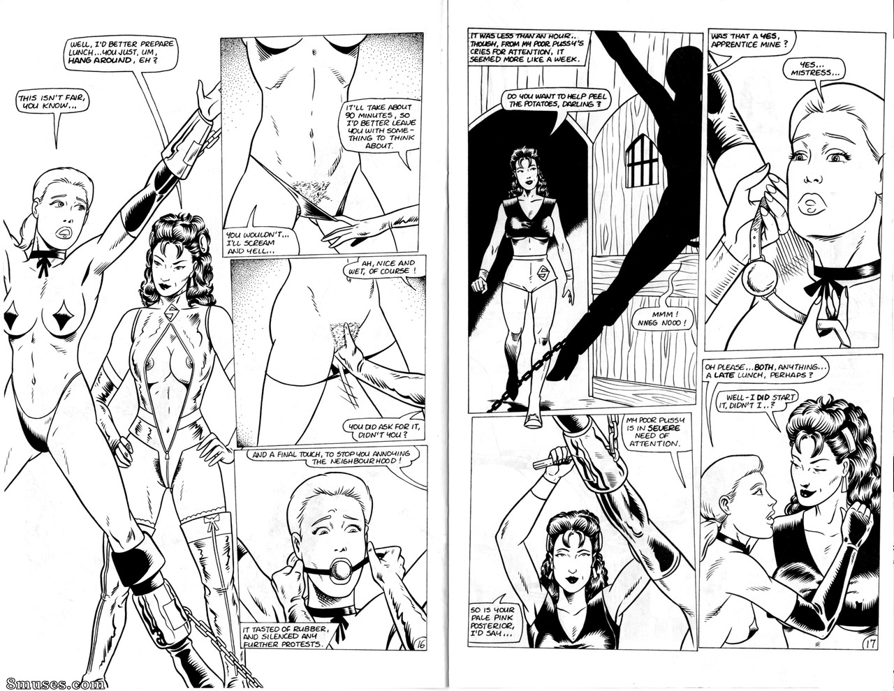 EROS Comics - Naring Sabina mistress of escapes 01 - Page 10