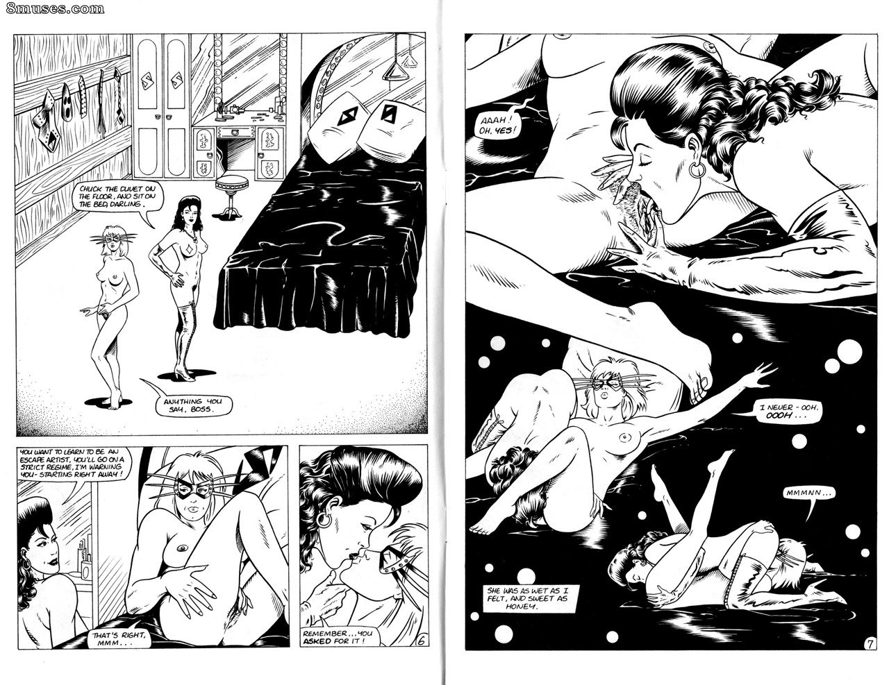 EROS Comics - Naring Sabina maîtresse des évasions 01 - Page 5