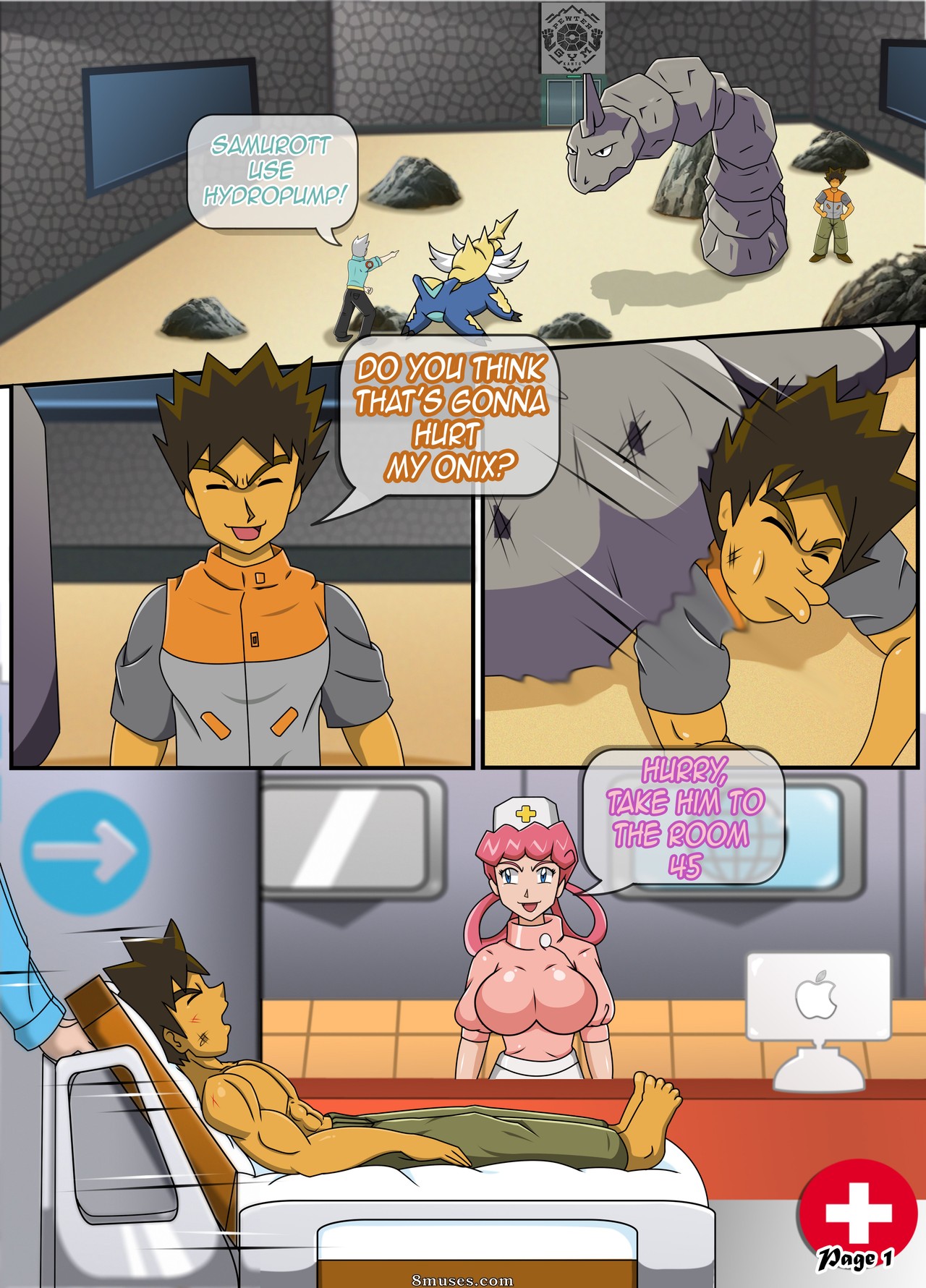 Page 2 | Theme-Collections/Pokemon/Naughty-Nurse-Joy | 8muses - Sex Comics