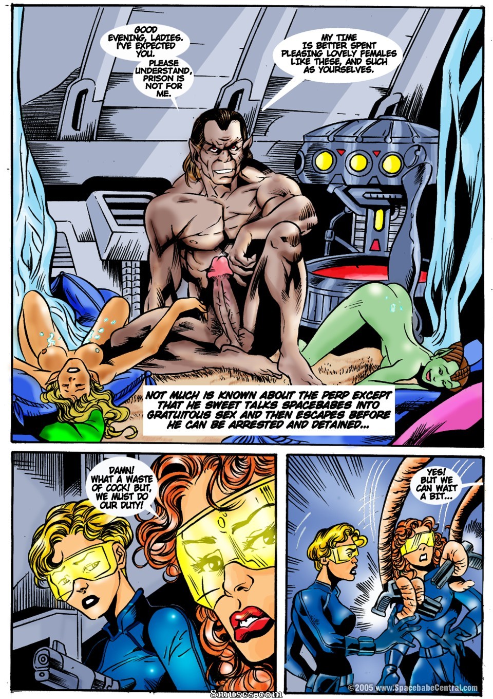 Space Babe Central - Armed and Dangerous - Page 2