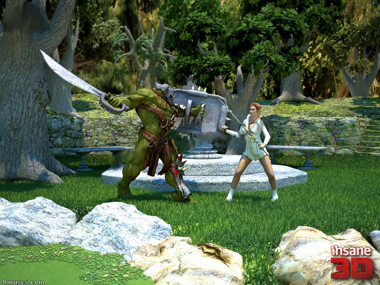 Insane3D - Fantasy Fighters - Page 1