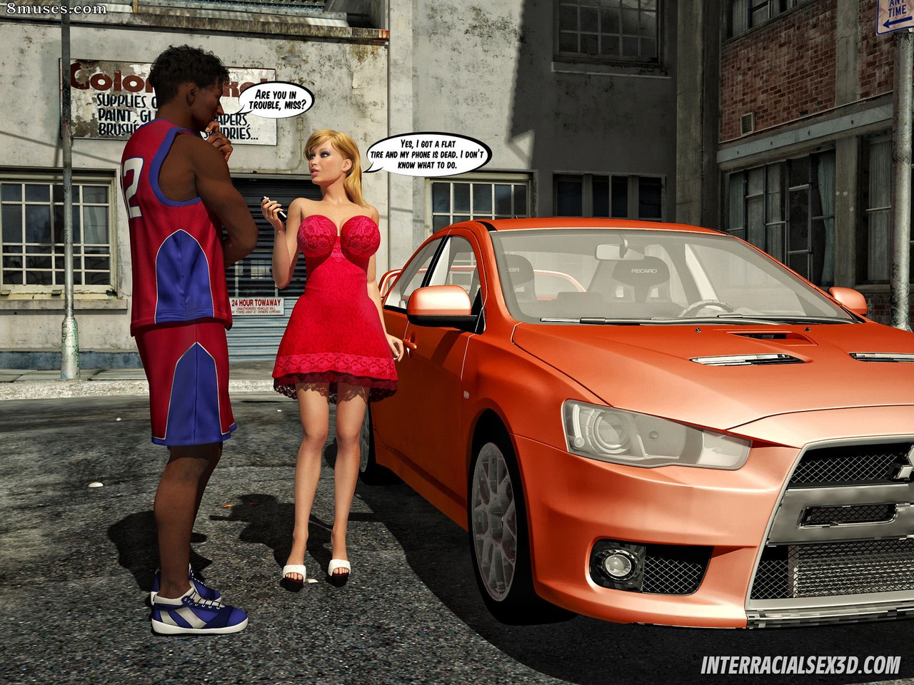 InterracialSex3D.com Comics - Jinetes de coño del gueto - Página 4