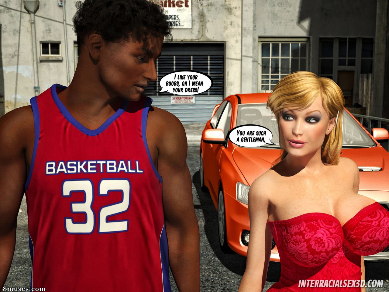 InterracialSex3D.com Comics - Jinetes de coño del gueto - Página 7
