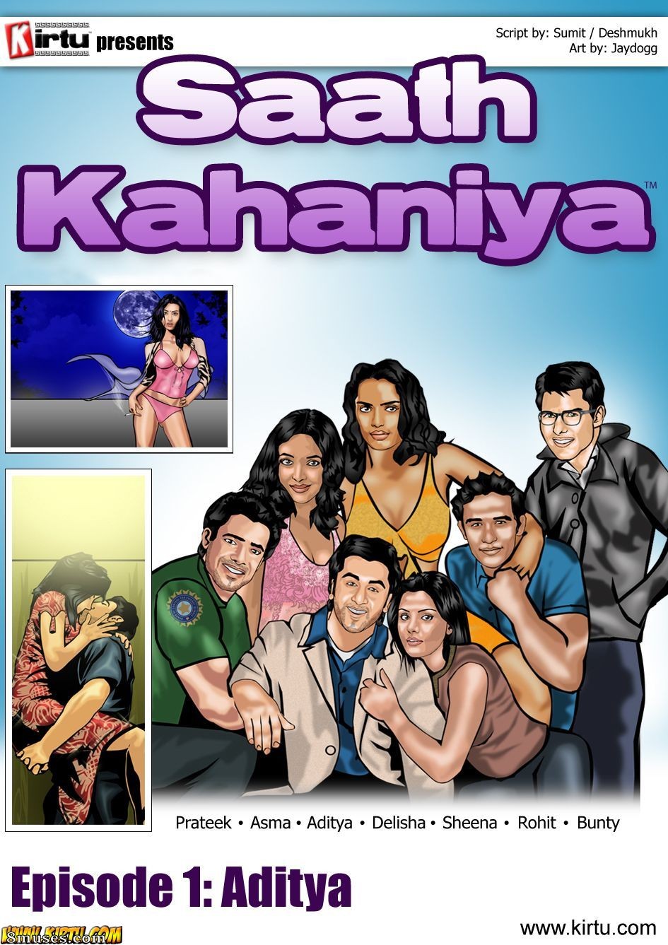 Kirtu.com Comics - Saath Kahaniya - Episode 1  Aditya - Page 1