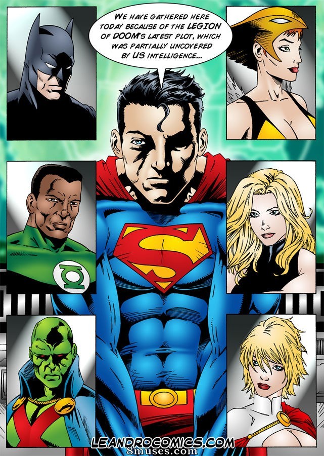 Quadrinhos - Liga da Justiça - Página 2