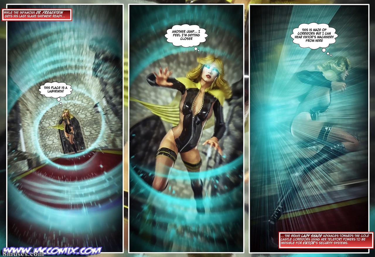 MC Comix - X-GALS - Castle Freakstein - Página 13