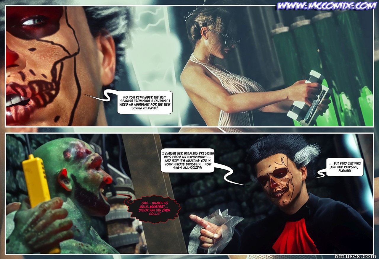 MC Comix - X-GALS - Castle Freakstein - Página 10