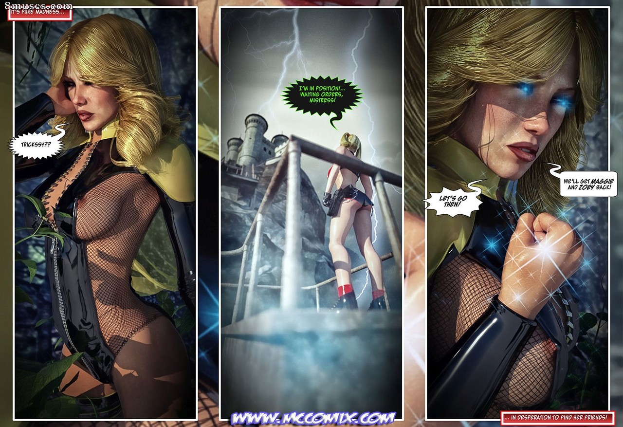 MC Comix - X-GALS - Castelo Freakstein - Página 4