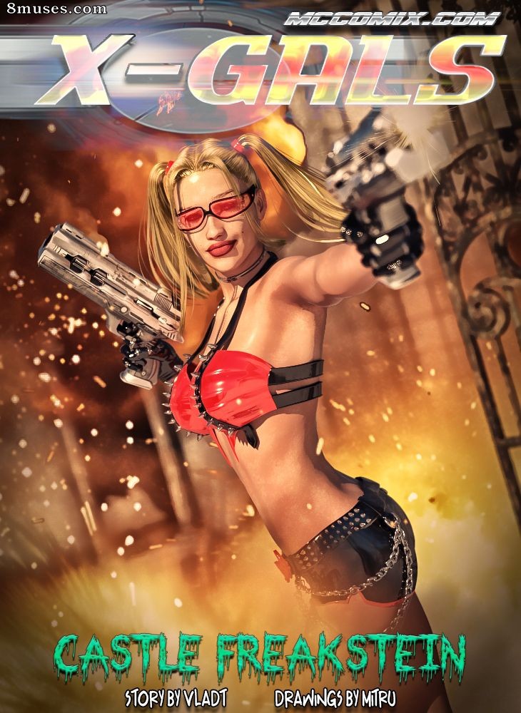 MC Comix - X-GALS - Castelo Freakstein - Página 12