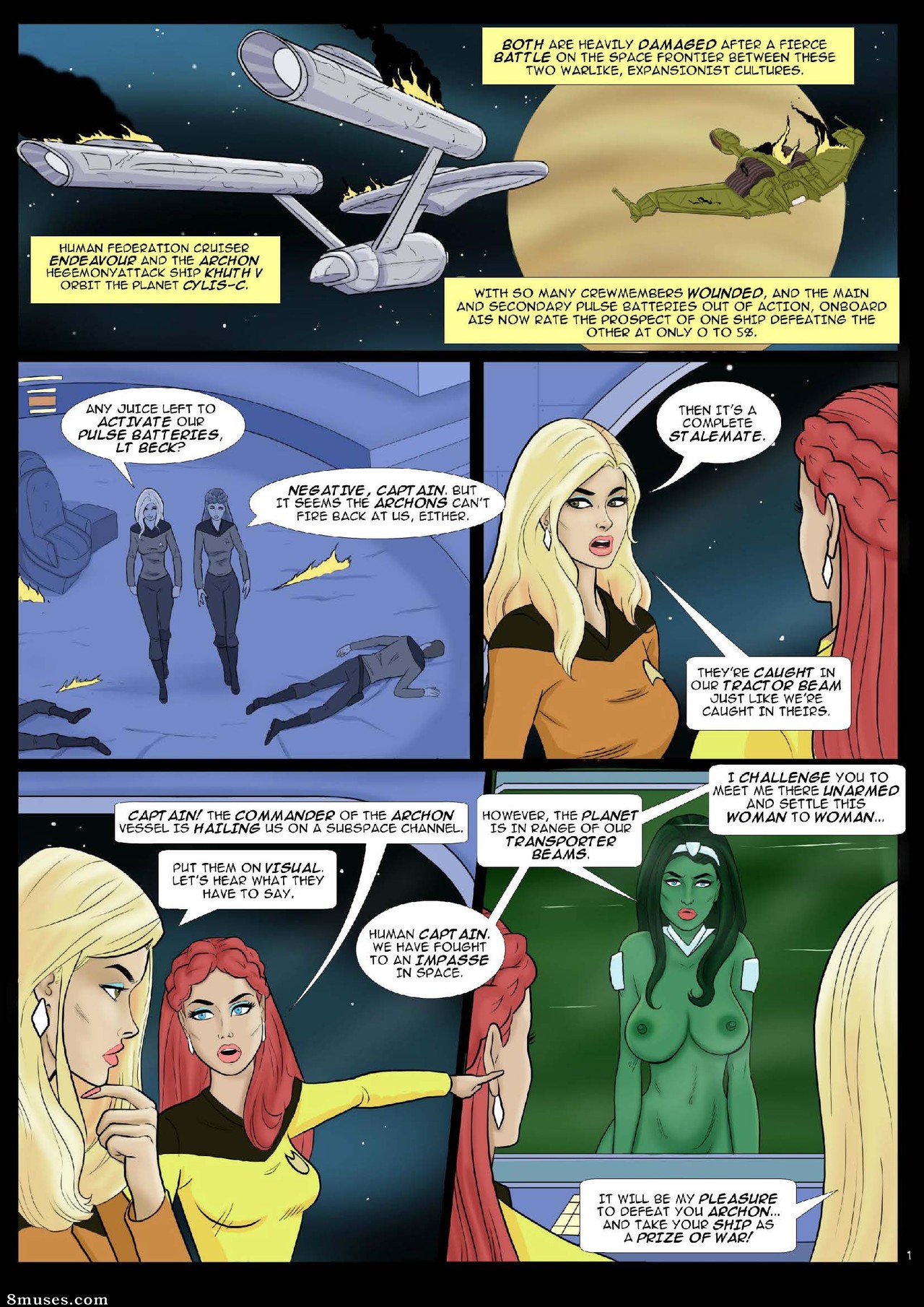 Space vixens - Issue 1 - Page 3