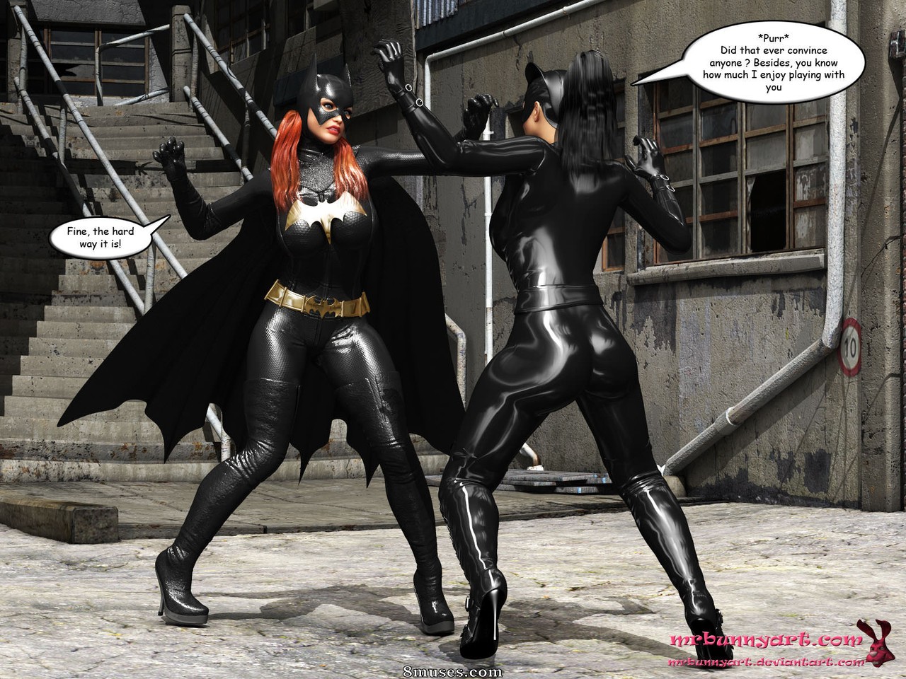 MrBunny Comics - Batgirl vs Cain - Página 7