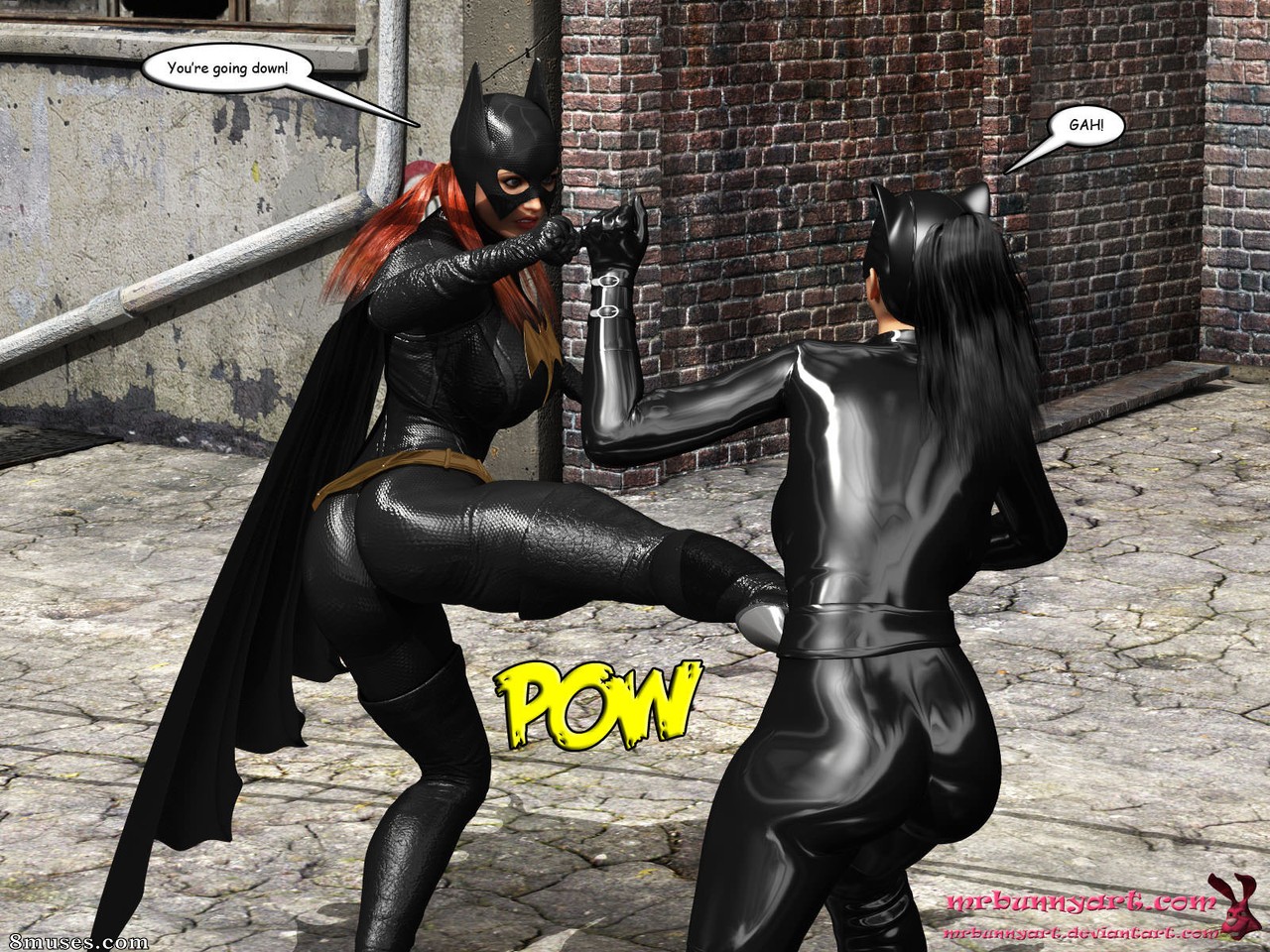 MrBunny Comics - Garota-morcego vs Caim - Página 14