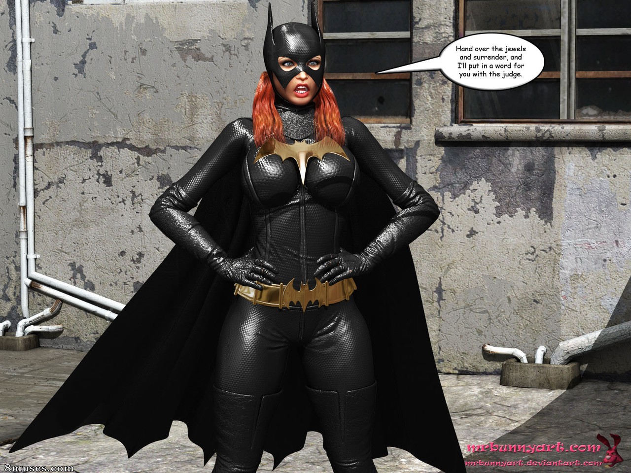 MrBunny Comics - Batgirl Vs Cain - Page 6
