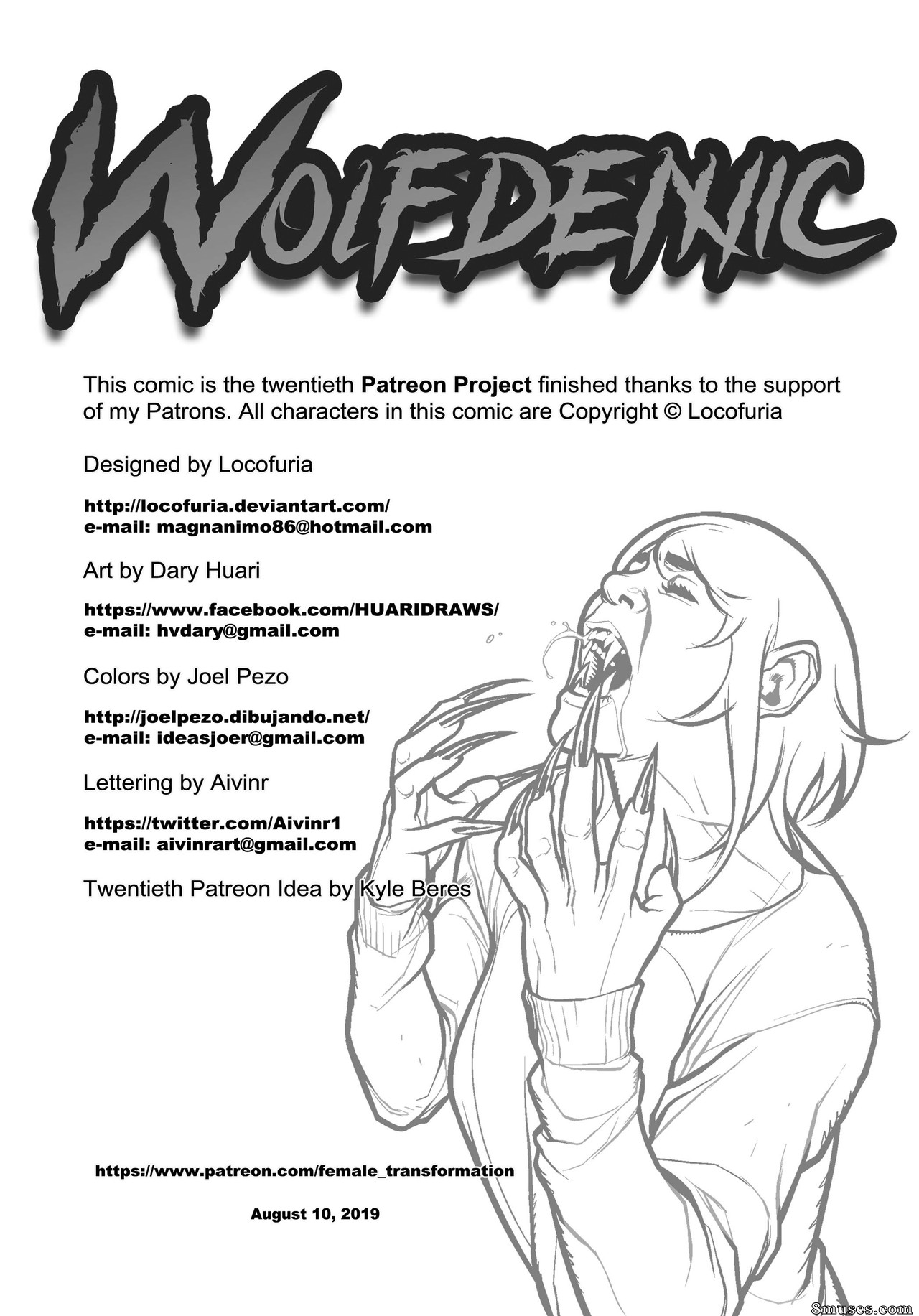 Locofuria Comics - Demência de Lobo - Página 3