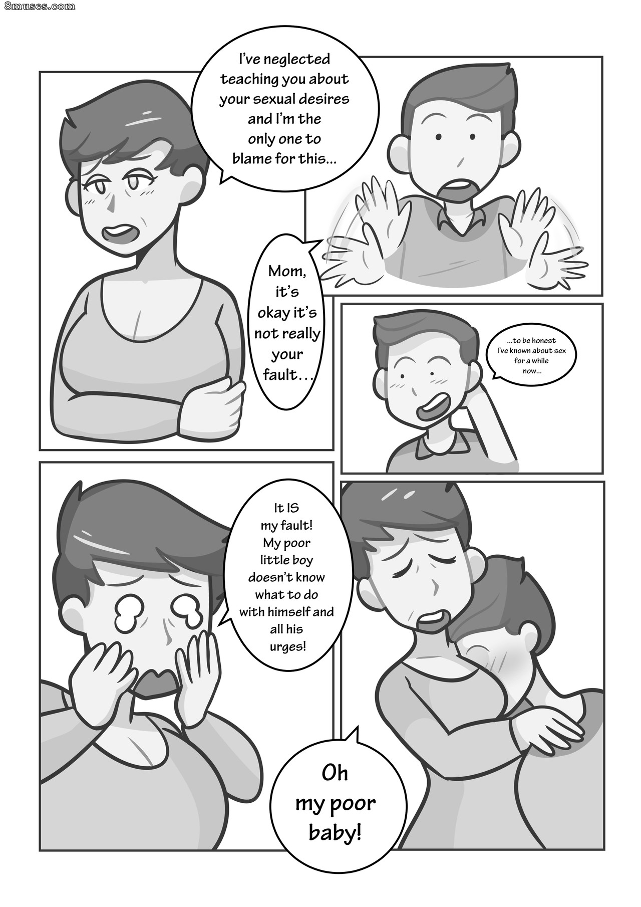 Page 4 | Various-Authors/DeadEndDraws/Uhh-Mom-Why-Are-You-Taking-Your- Clothes-Off | 8muses - Sex Comics