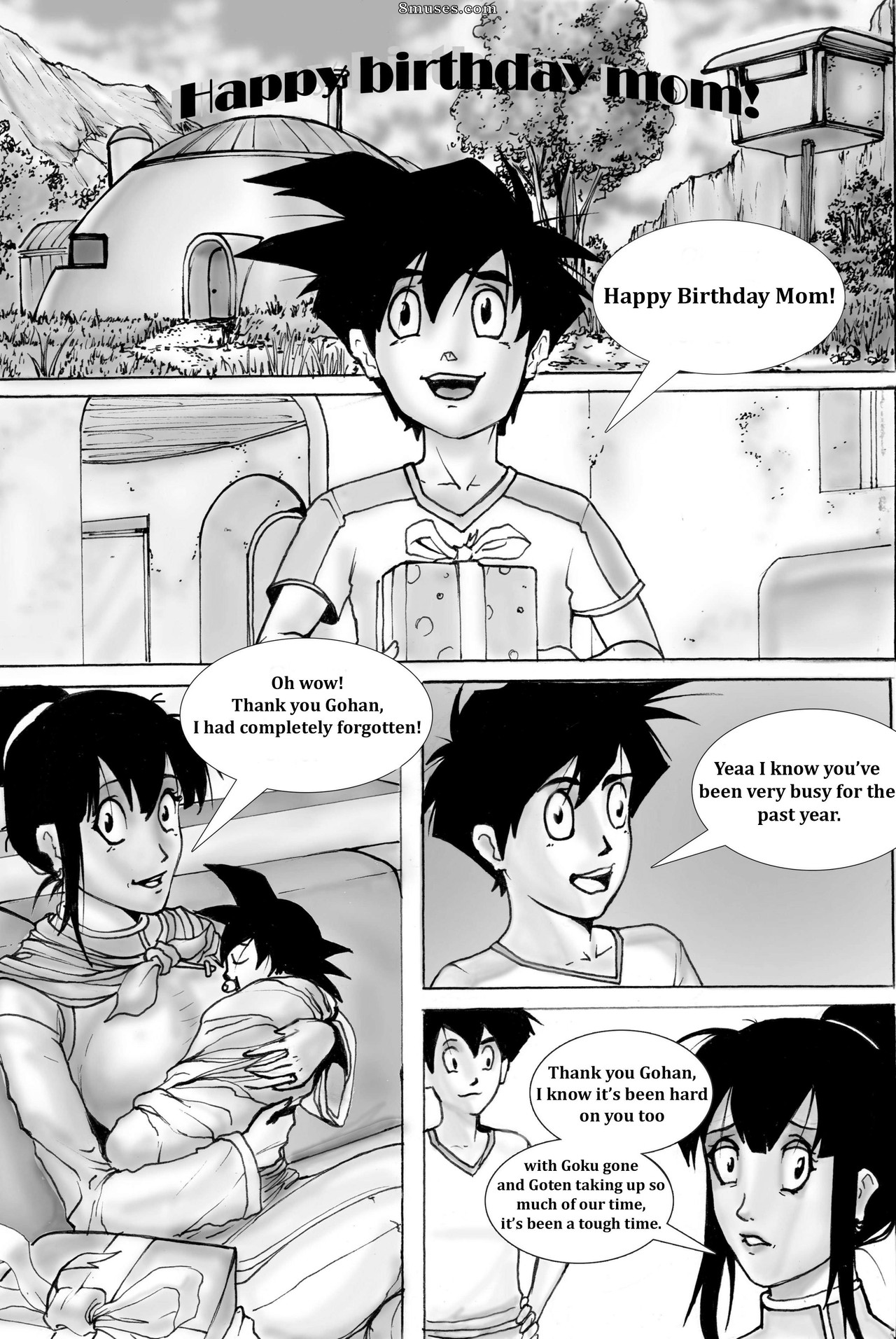 OldFlameShotgun - Dragon Moms - Chichi's Special Day - Page 2