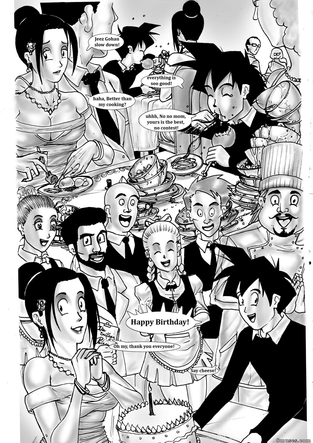 OldFlameShotgun - Dragon Moms - Chichi's Special Day - Page 15