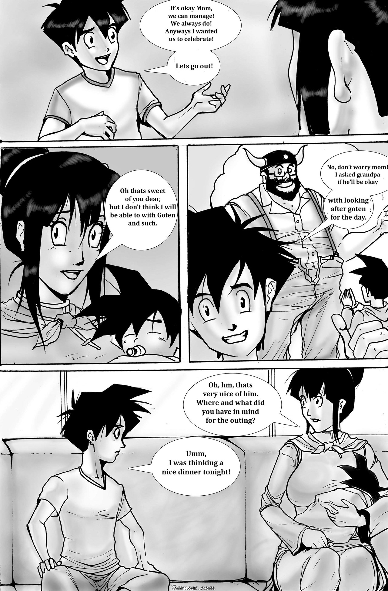 OldFlameShotgun - Dragon Moms - Chichi's Special Day - Page 3