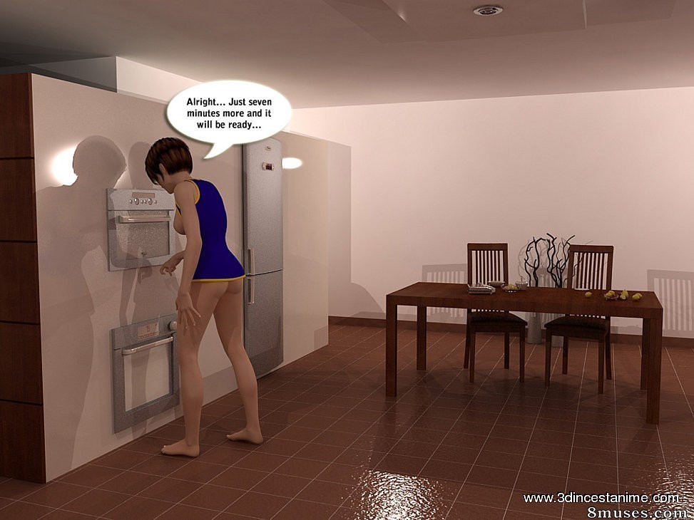 3DIncestAnime.com Comics - Rápido incesto antes de la cena - Página 1
