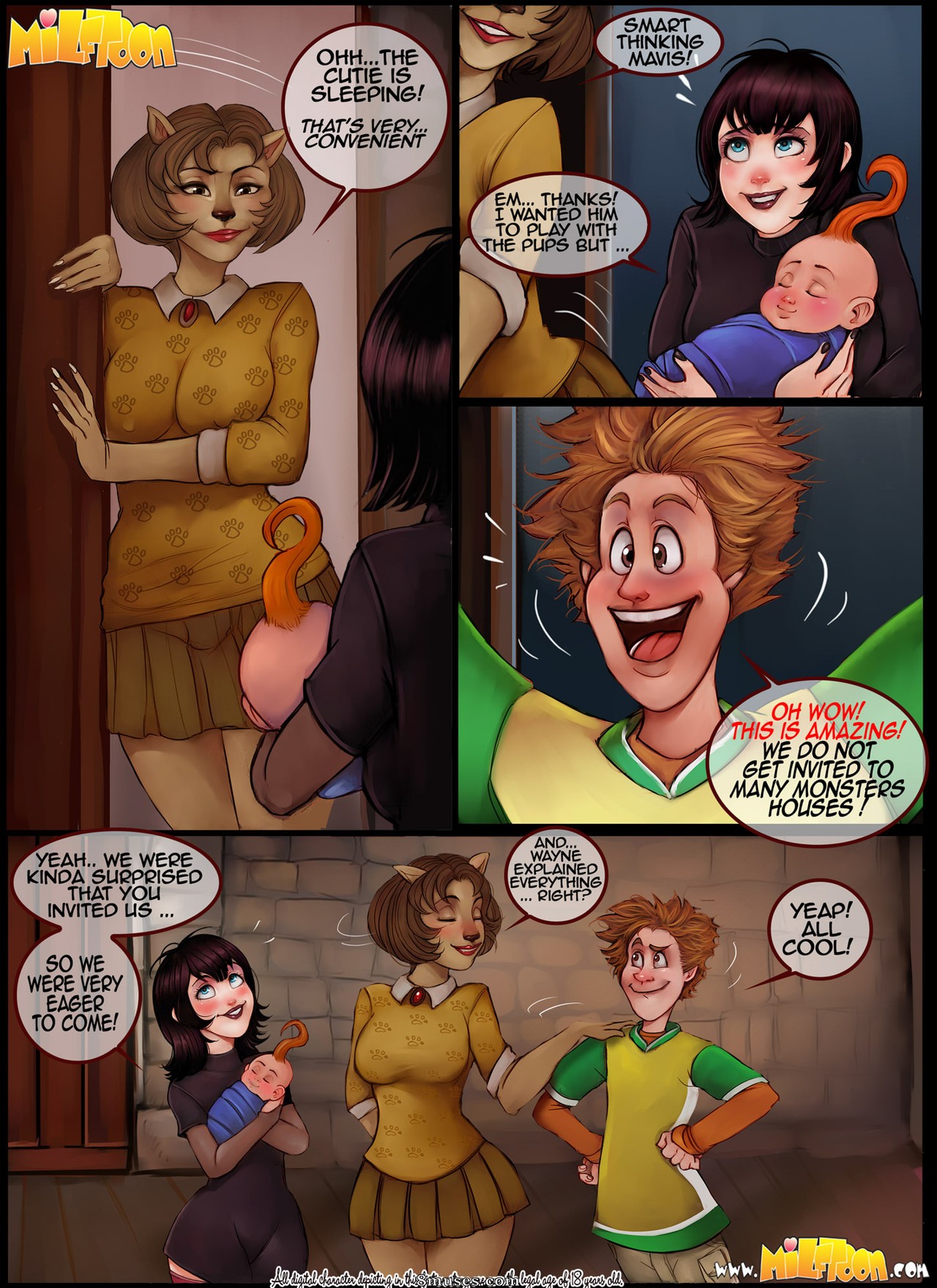 MilfToon Comics - Milf de Transilvania - Página 3