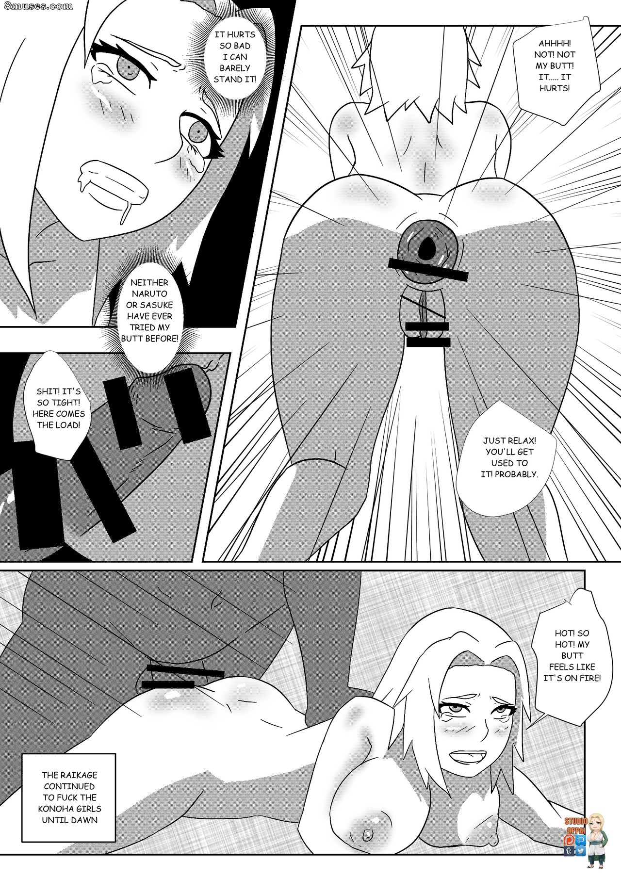 Studio Oppai Comics - Negociações com Raikage - Página 10