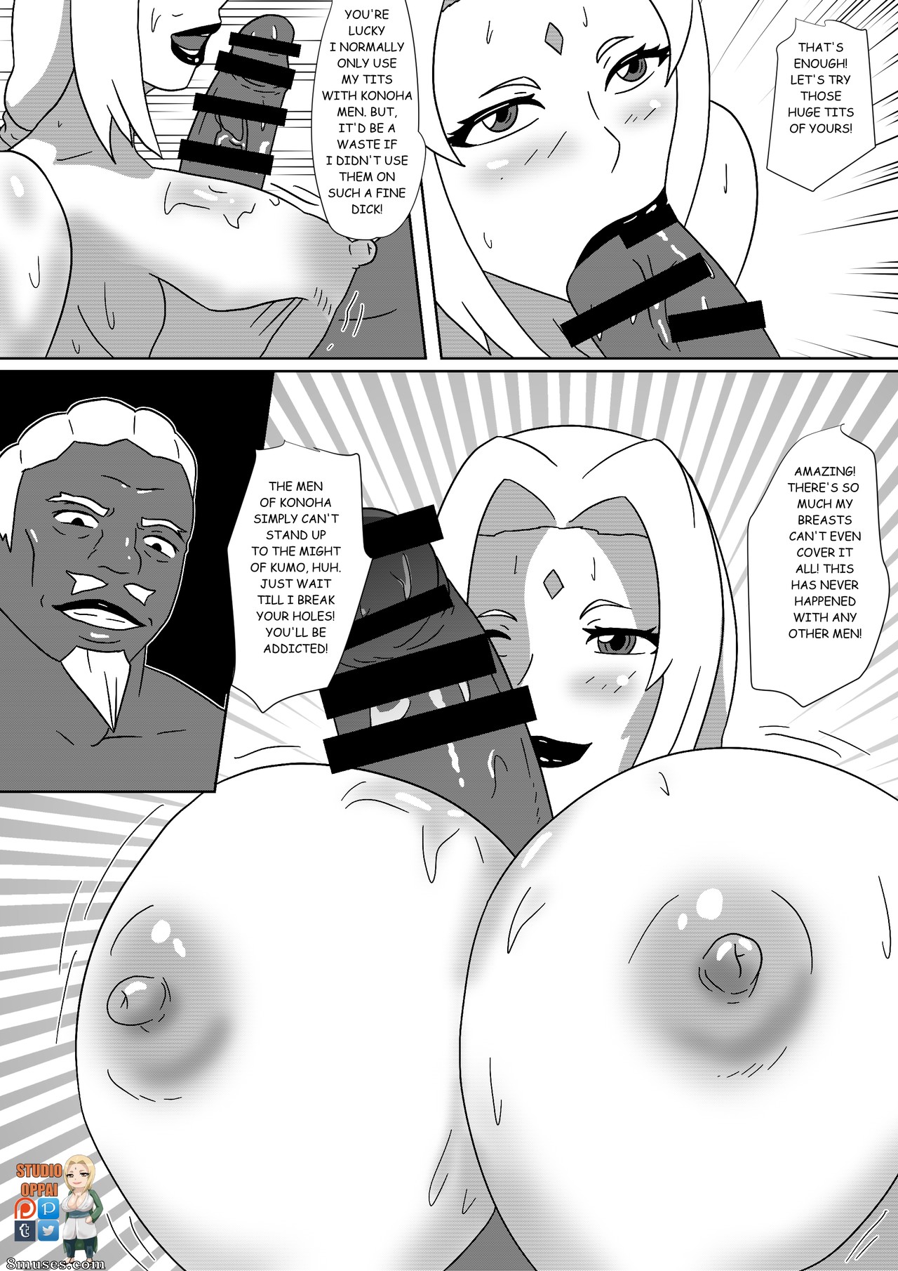Studio Oppai Comics - Negociaciones con Raikage - Página 4