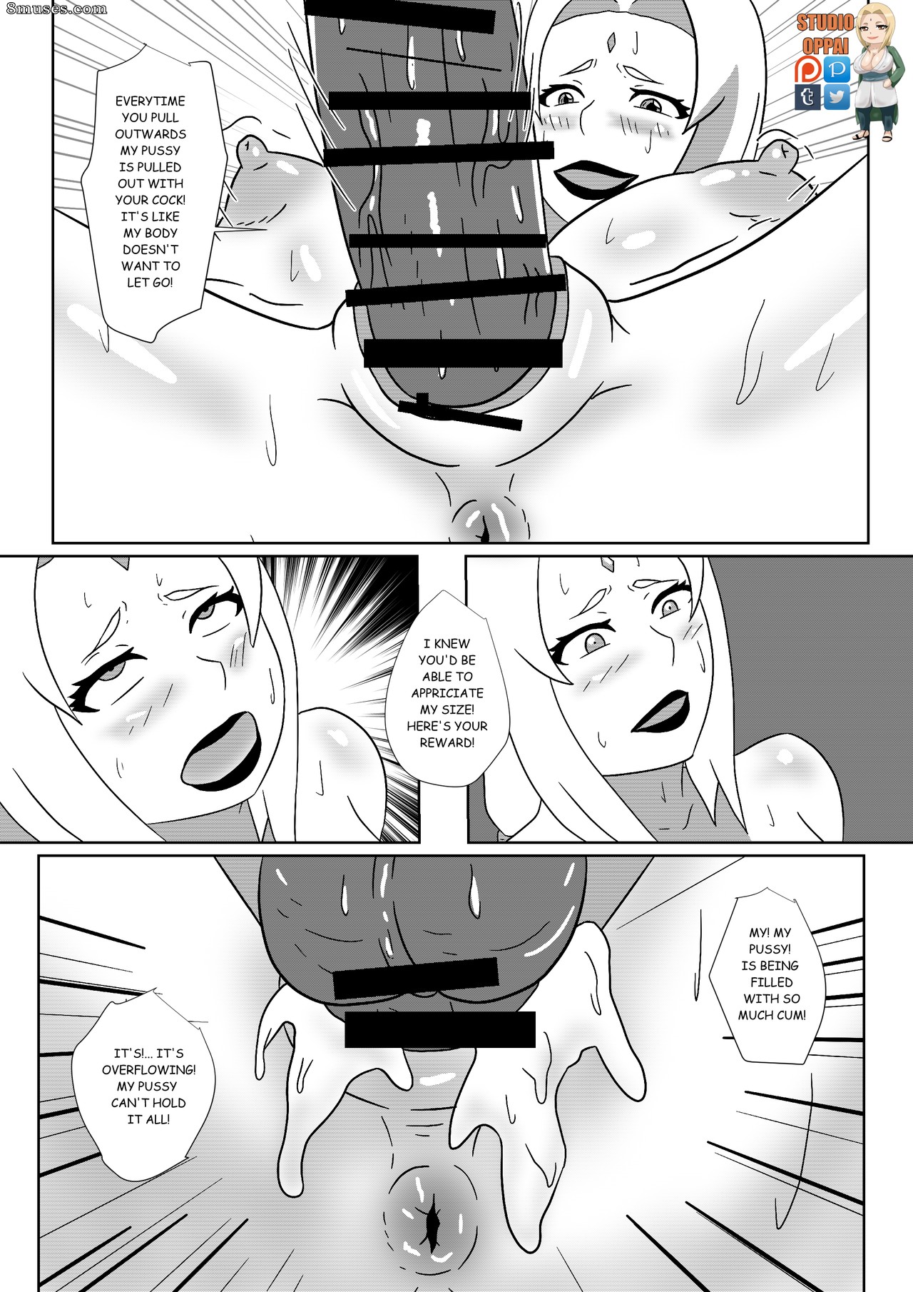 Studio Oppai Comics - Negotiations with Raikage - Page 8