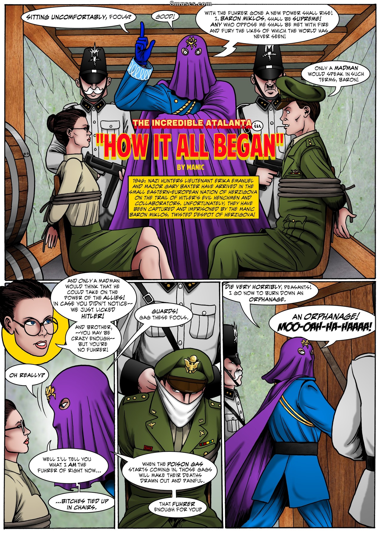 Manic Comics - Atalanta - Page 1