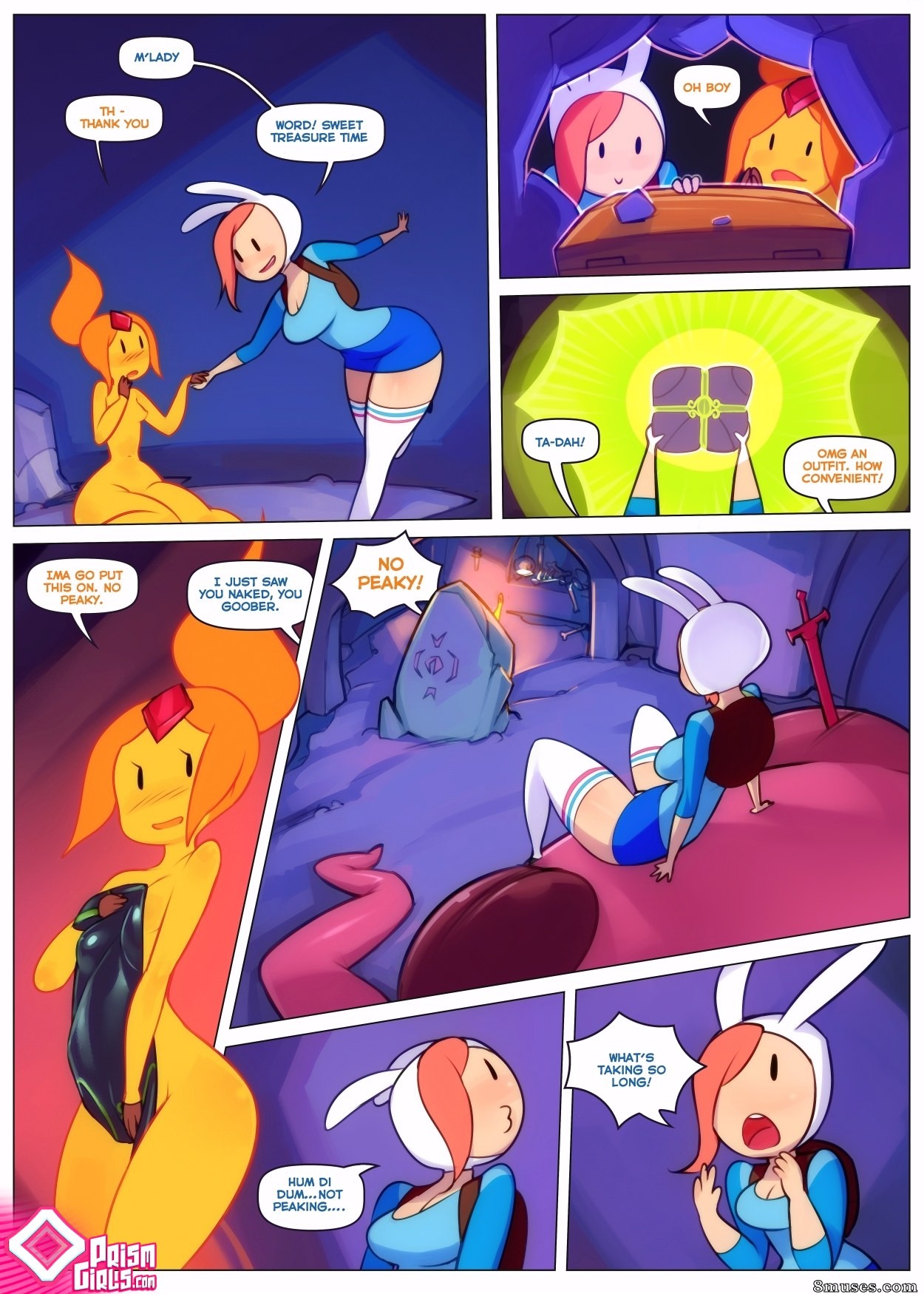 PrismGirls Comics - Fuego interior - Página 6