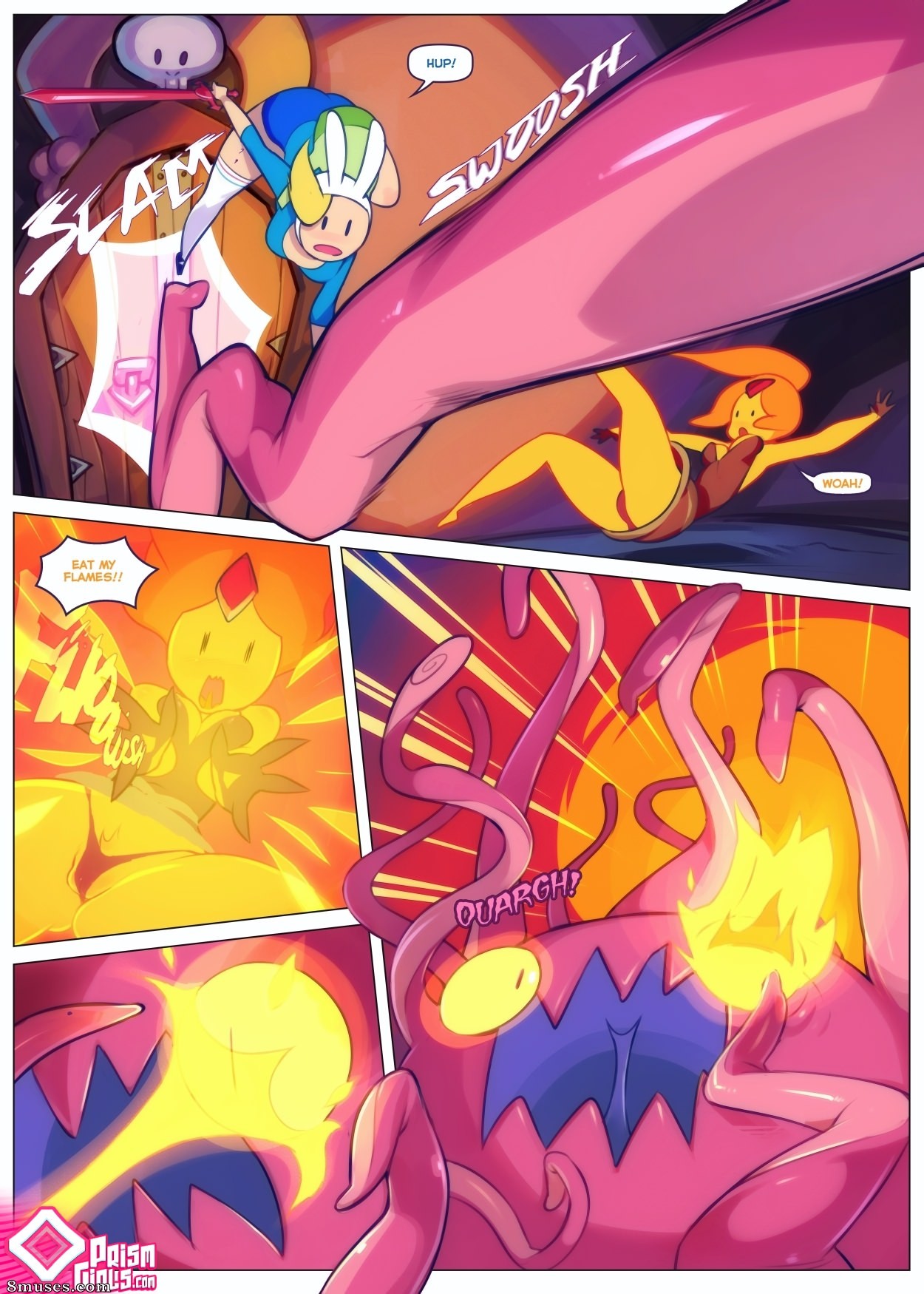 PrismGirls Comics - Fuego interior - Página 4