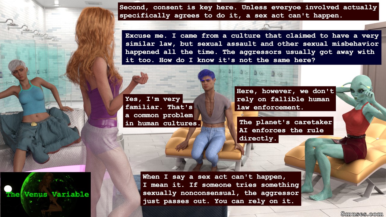 The Venus Variable - Sexual Learning Society Lesson 1 - Nudity and Masturbation - Page 6