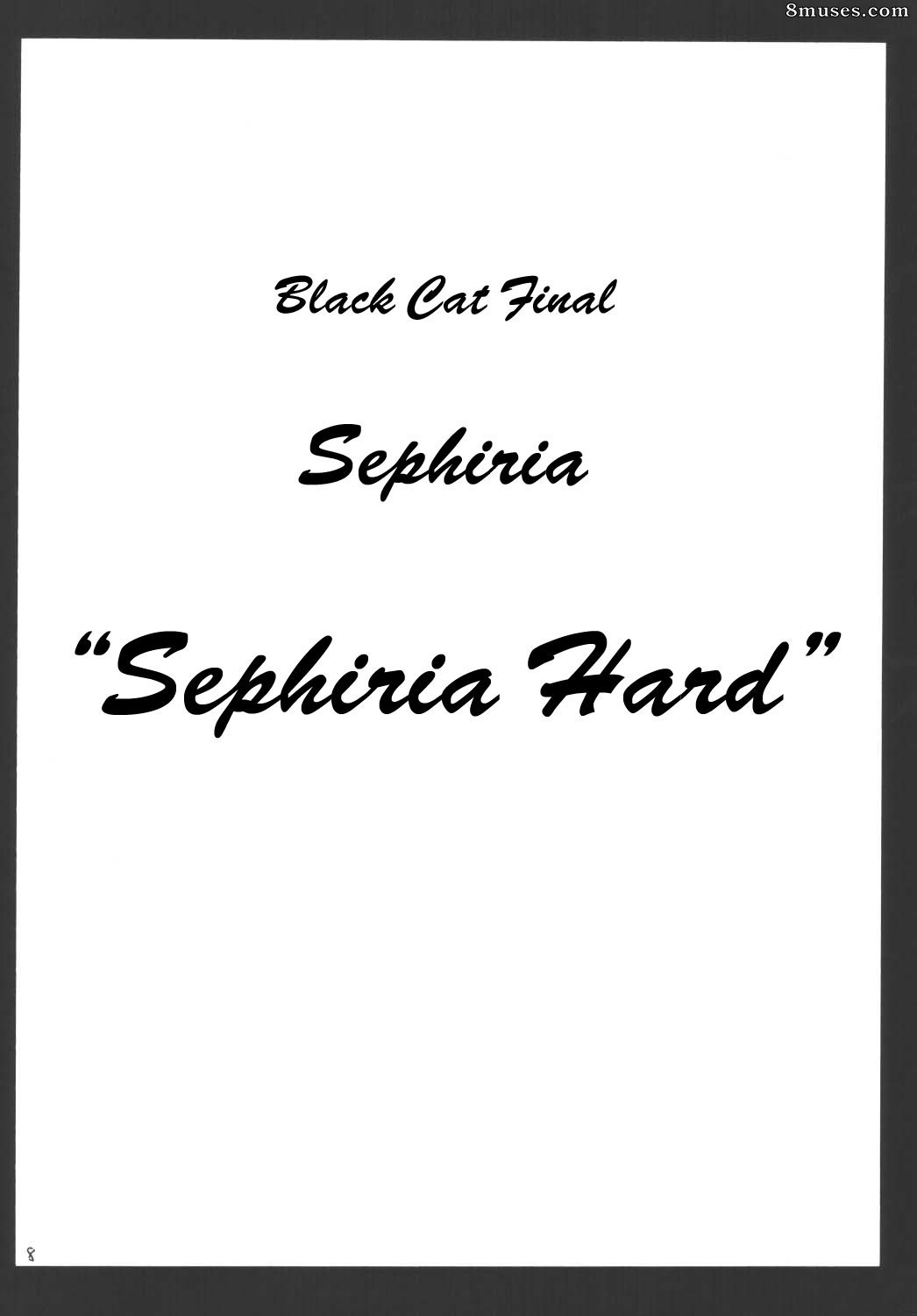 Crimson Hentai - Black Cat Doujinshi - Black Cat Final - Page 7