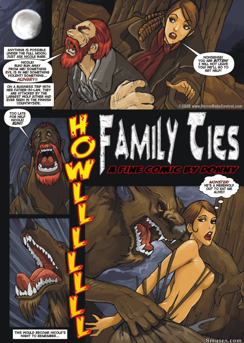 Horror Babe Central - Family Ties - Page 1