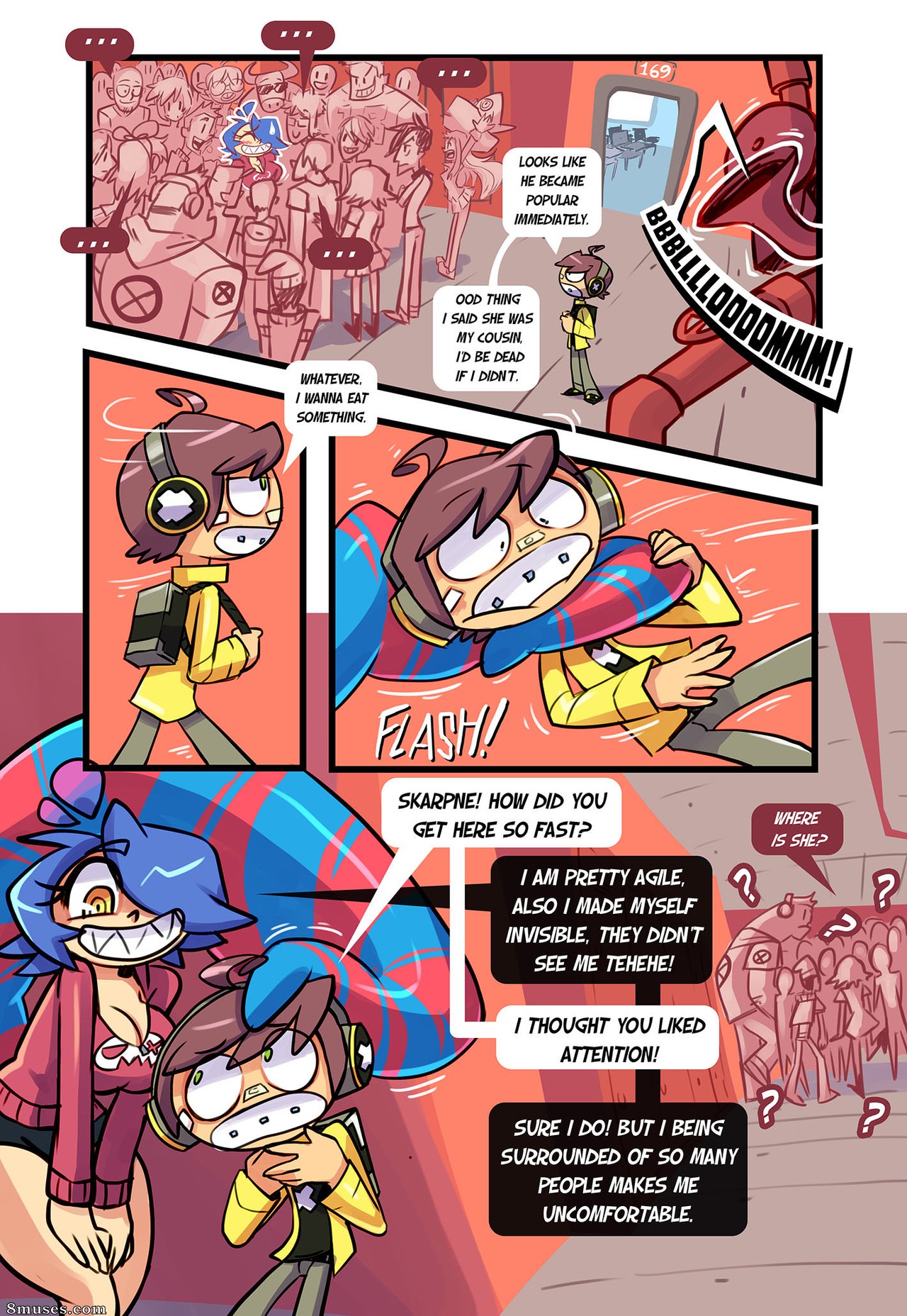 Mundo Skarp - Capítulo 2 - Vaca leiteira - Página 12