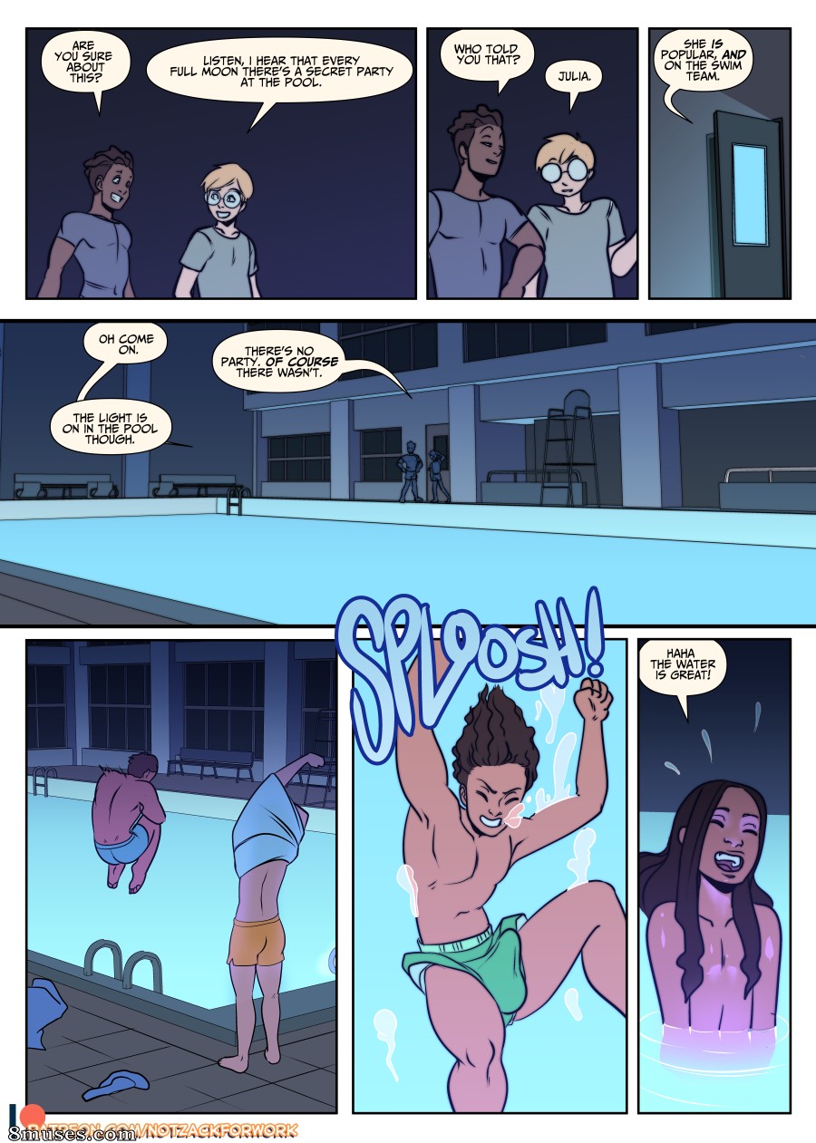 NotZackForWork Comics - Una fiesta en la piscina para dos - Página 1