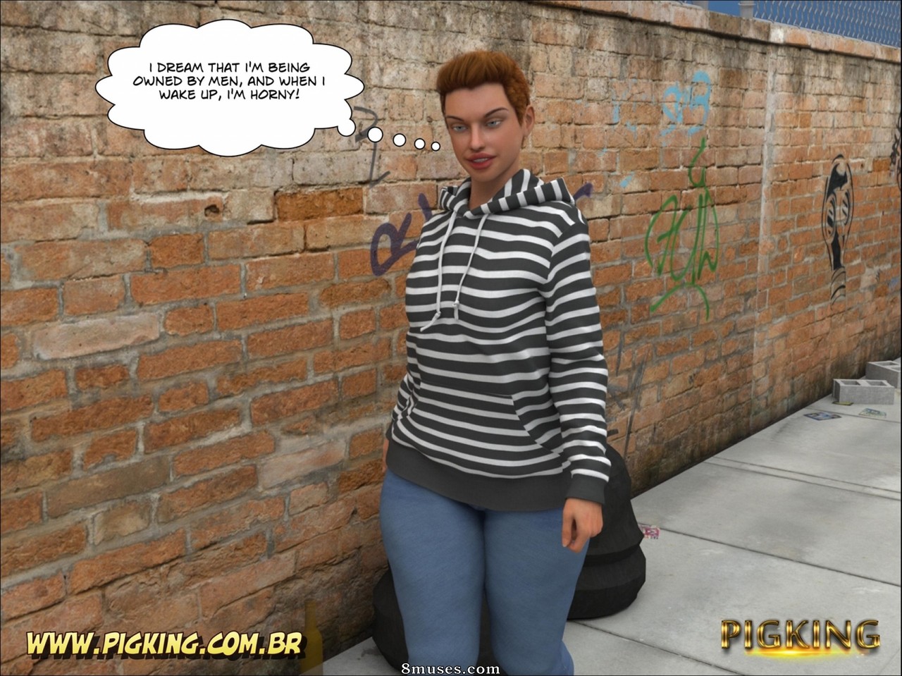 PigKing - CrazyDad Comics - Alan - Terapia de toque - Página 4