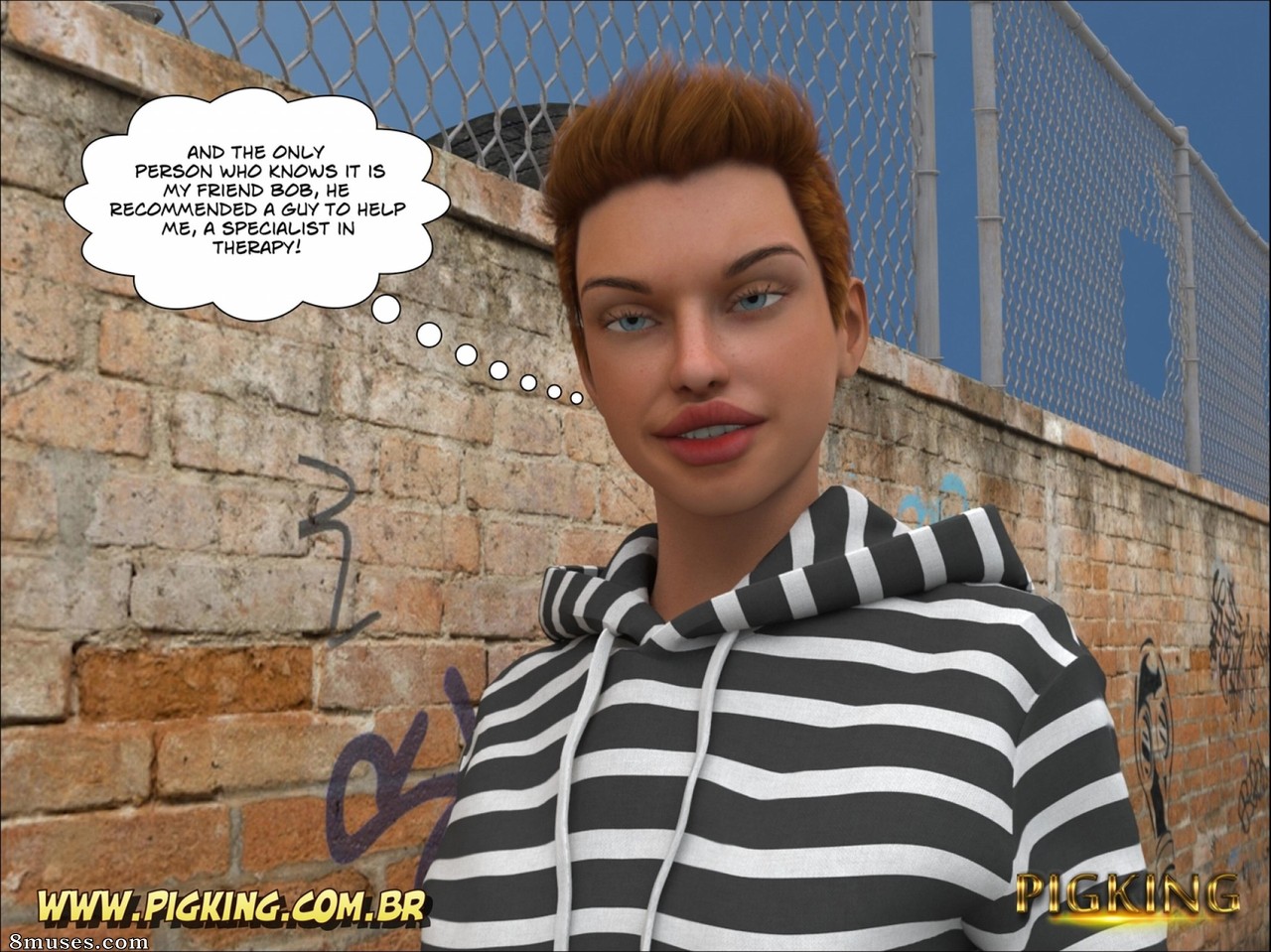 PigKing - CrazyDad Comics - Alan - Terapia de toque - Página 5