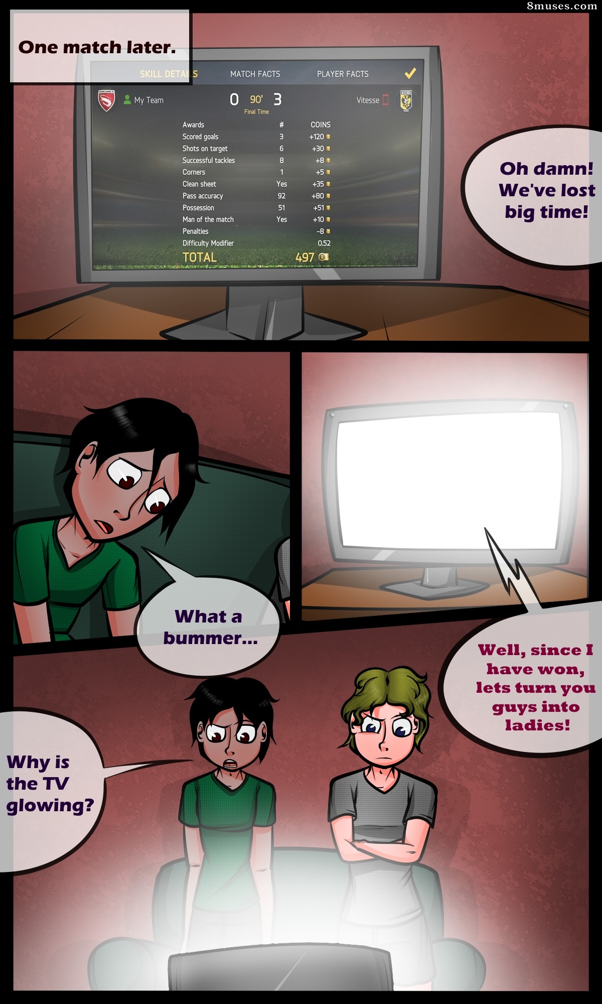 TGedNathan Comics - The Football Curse - Page 3