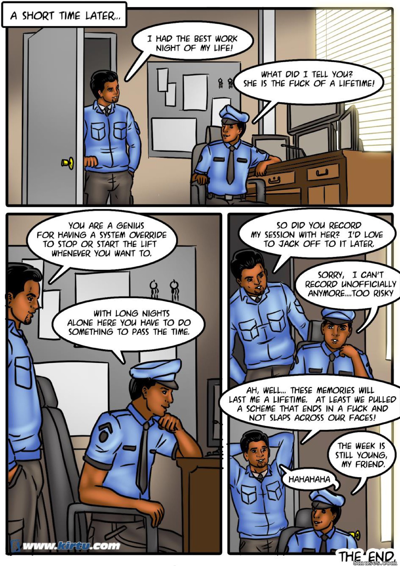 Kirtu.com Comics - Savita Bhabhi - Épisode 48 - Bloquée dans un ascenseur avec une belle bhabhi - Page 31