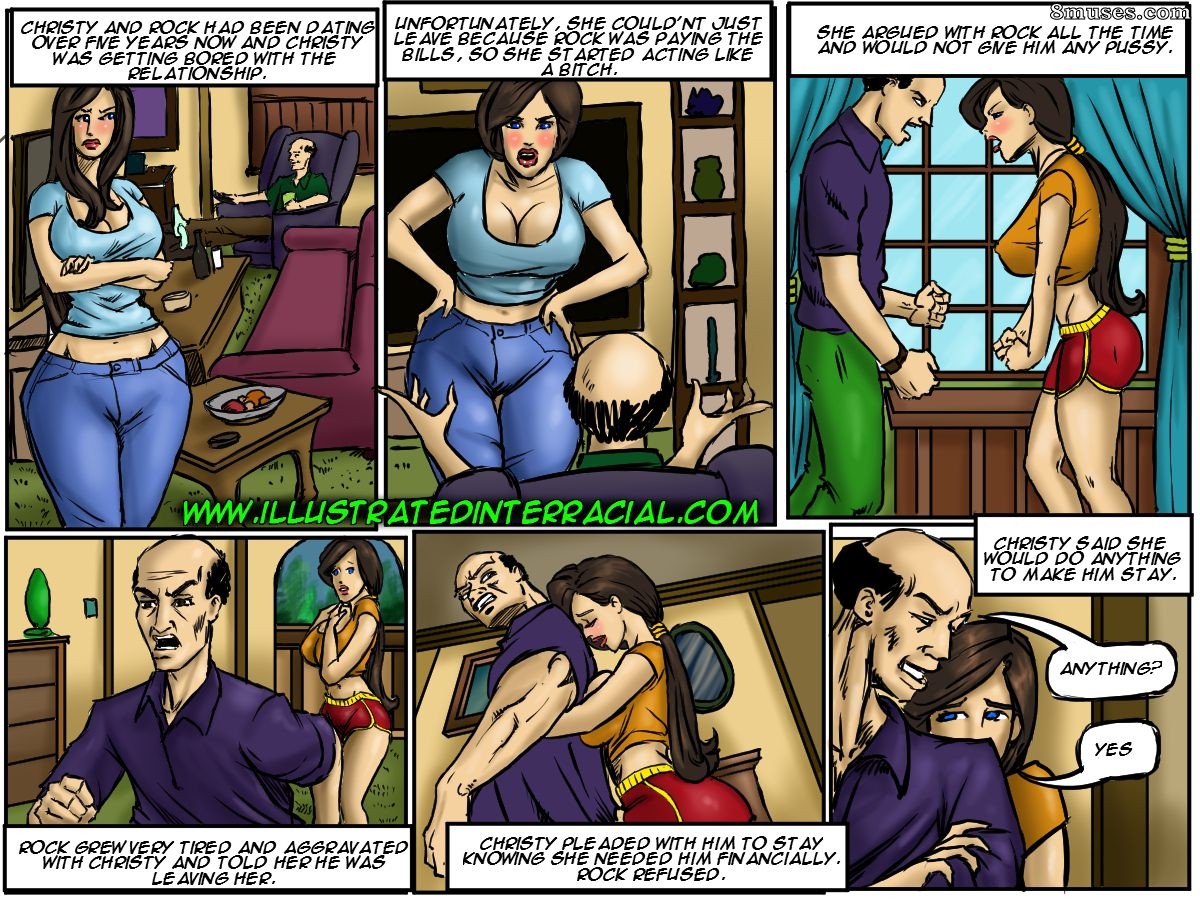 IllustratedInterracial.com Comics - Piégé - Page 2