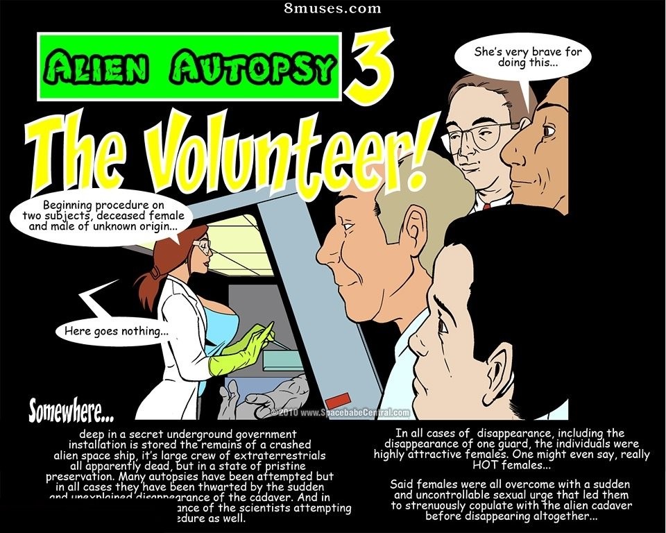 Space Babe Central - Alien Autopsy - Page 11