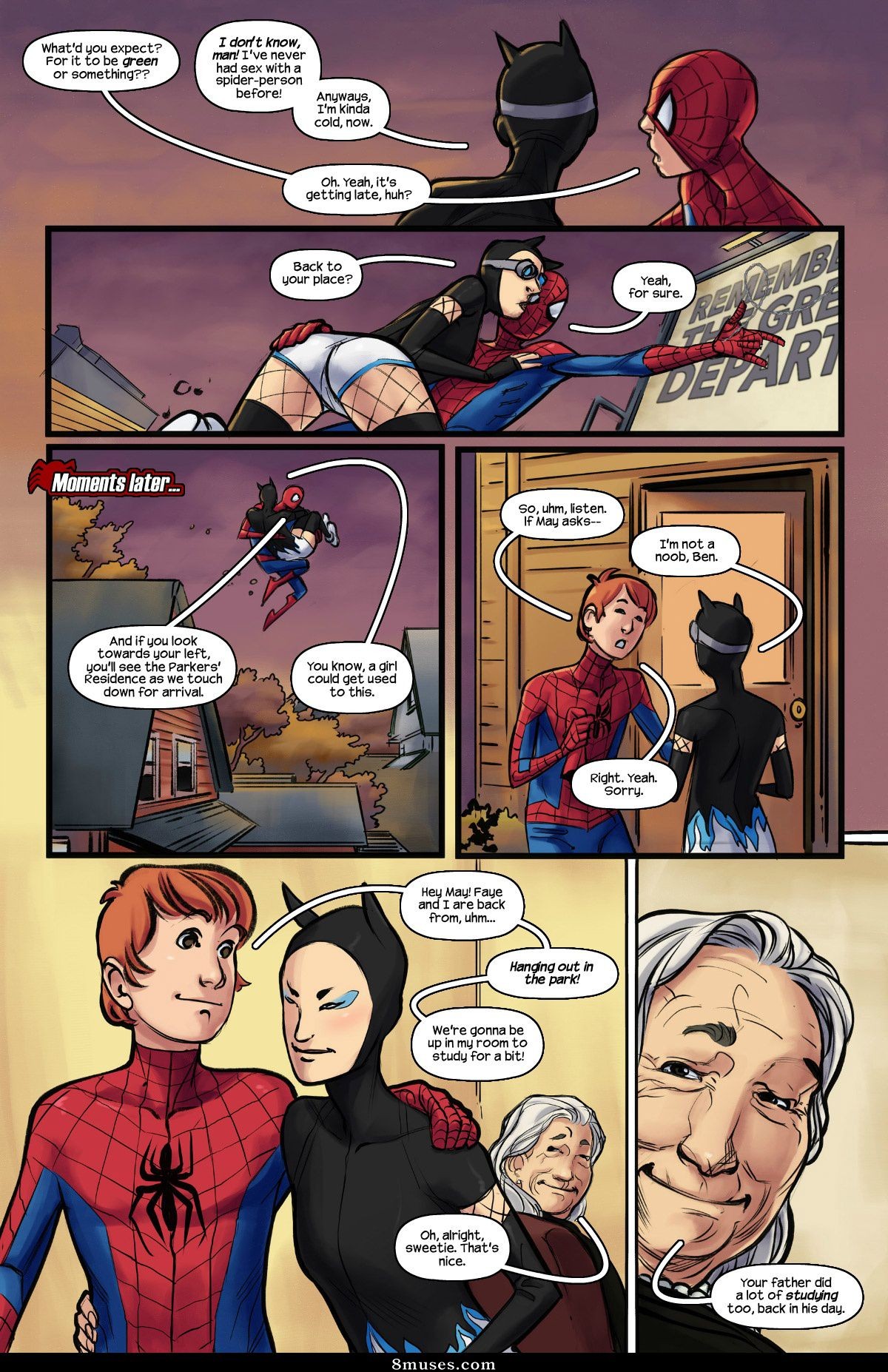 Page 8 | Tracy-Scops-Comics/Spider-man-Bloodline | 8muses - Sex Comics