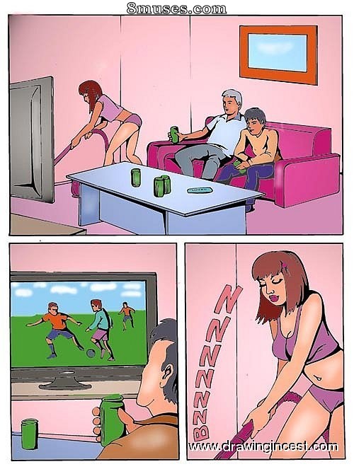 2D - Dad and son missed football goal - Page 1