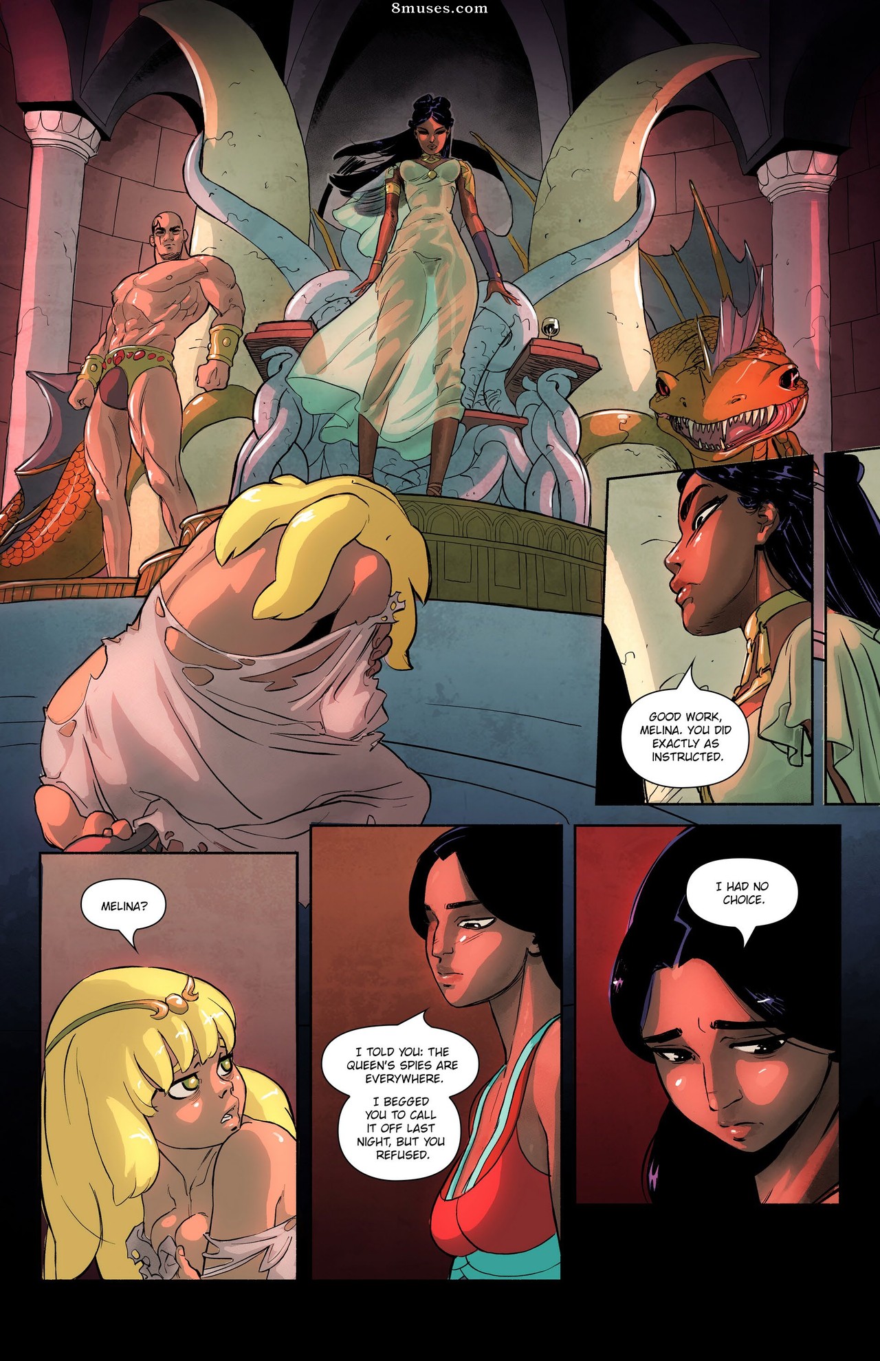 In the Court of the Ivory Throne - Issue 1 - Page 7