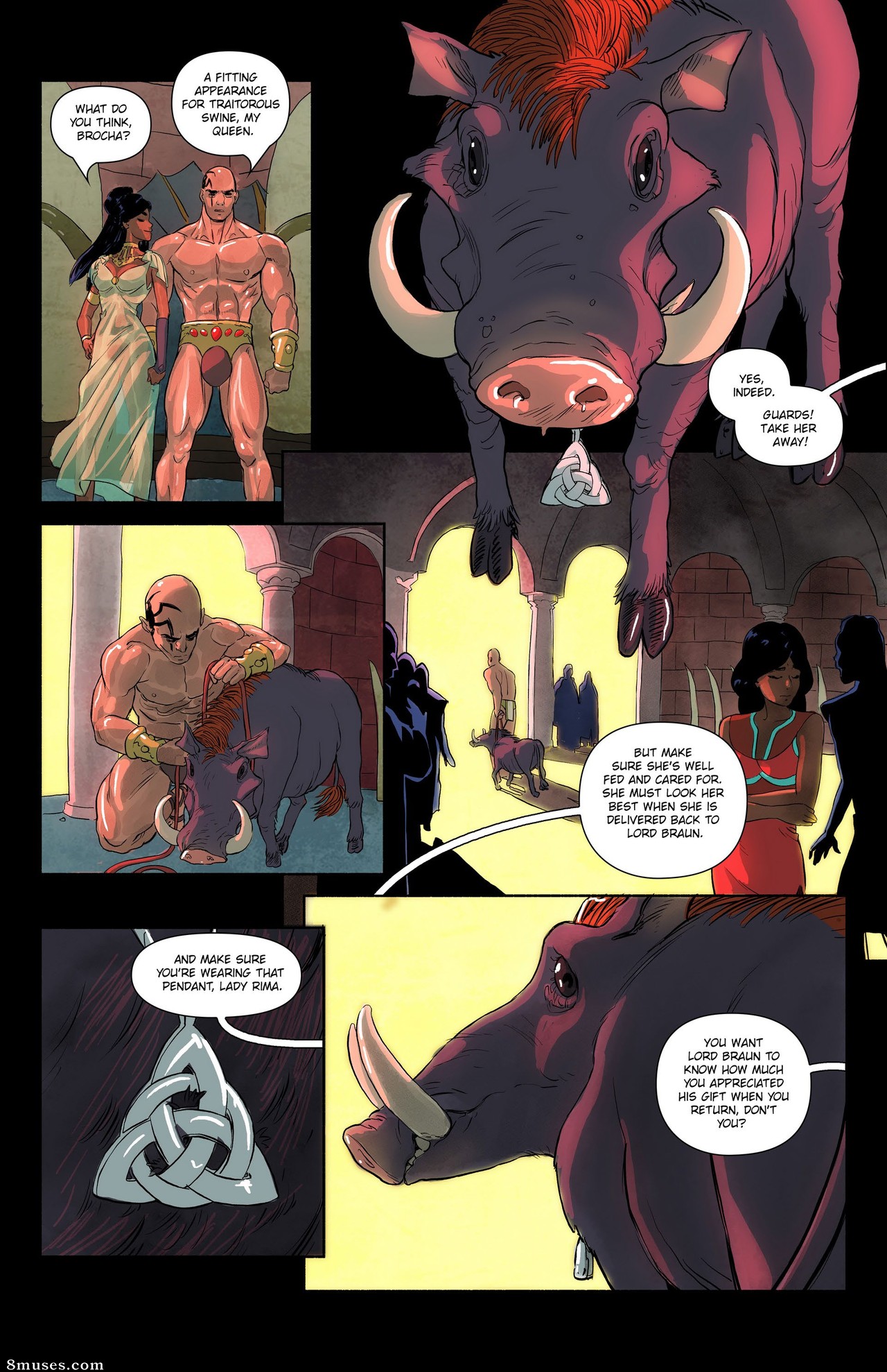 In the Court of the Ivory Throne - Issue 1 - Page 16