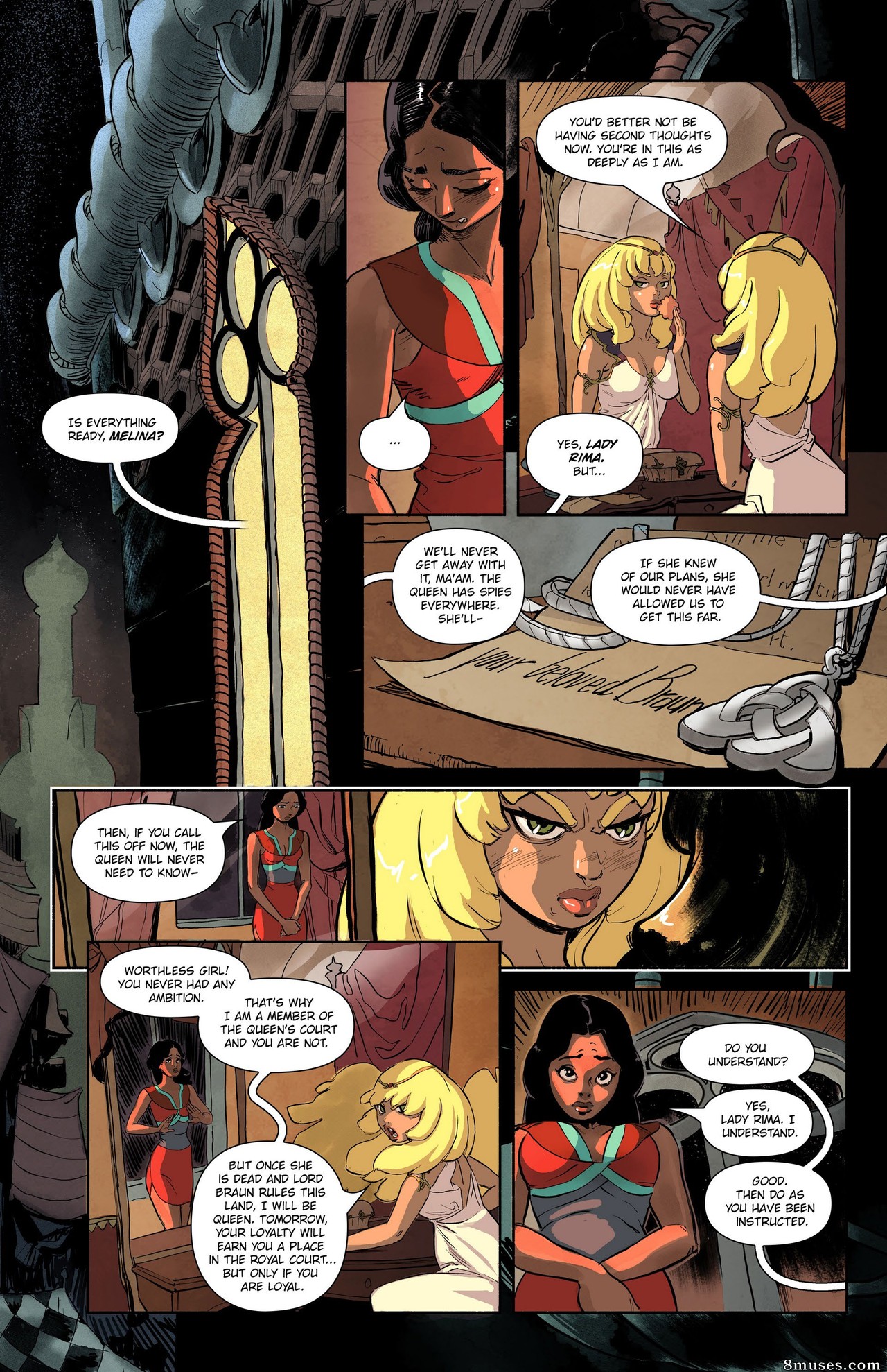 In the Court of the Ivory Throne - Issue 1 - Page 3