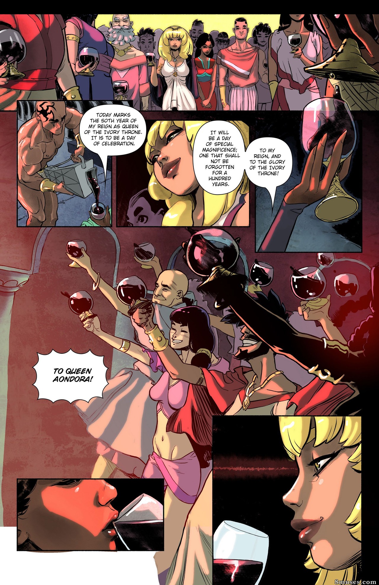 In the Court of the Ivory Throne - Issue 1 - Page 4