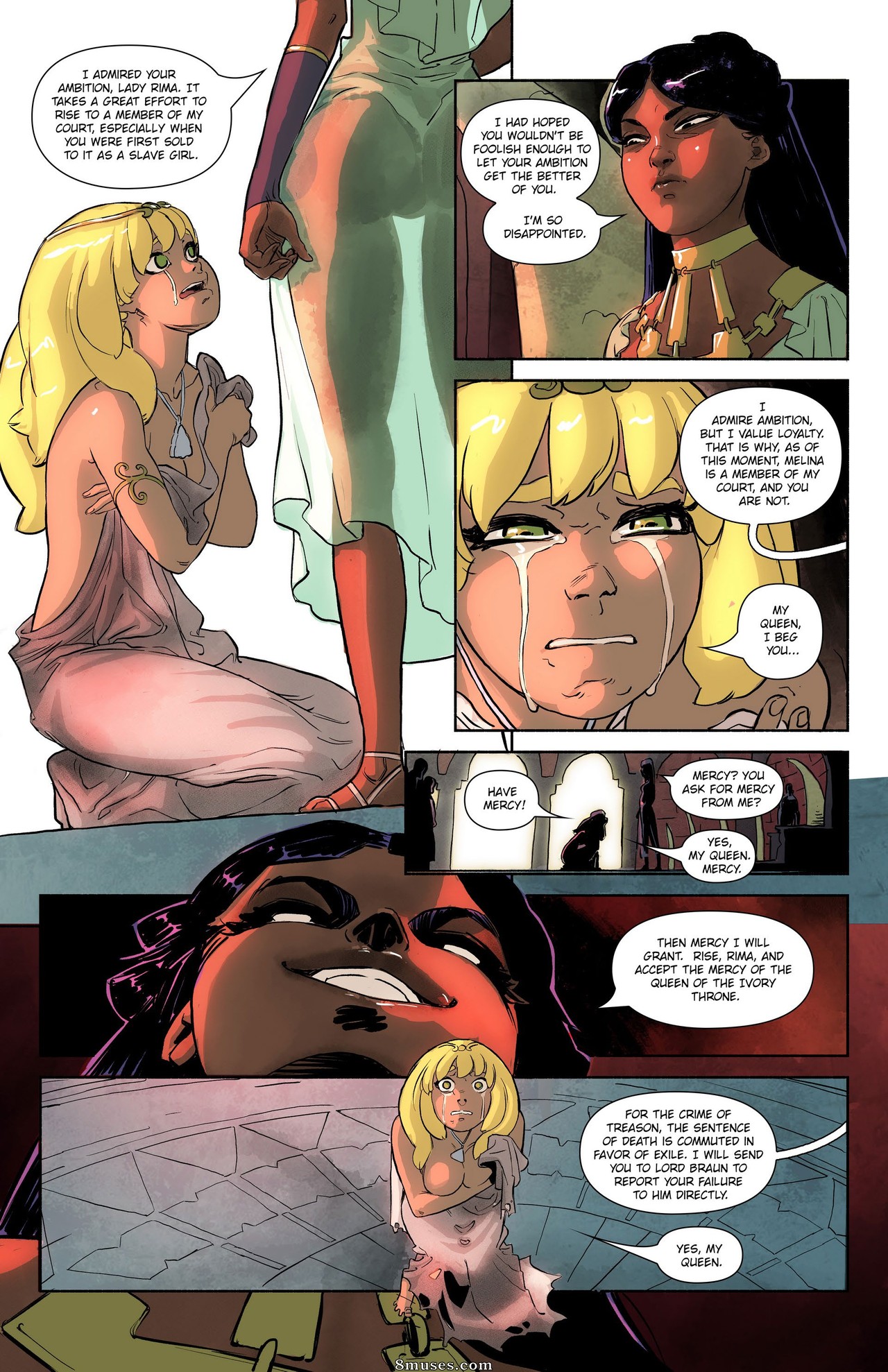 In the Court of the Ivory Throne - Issue 1 - Page 8