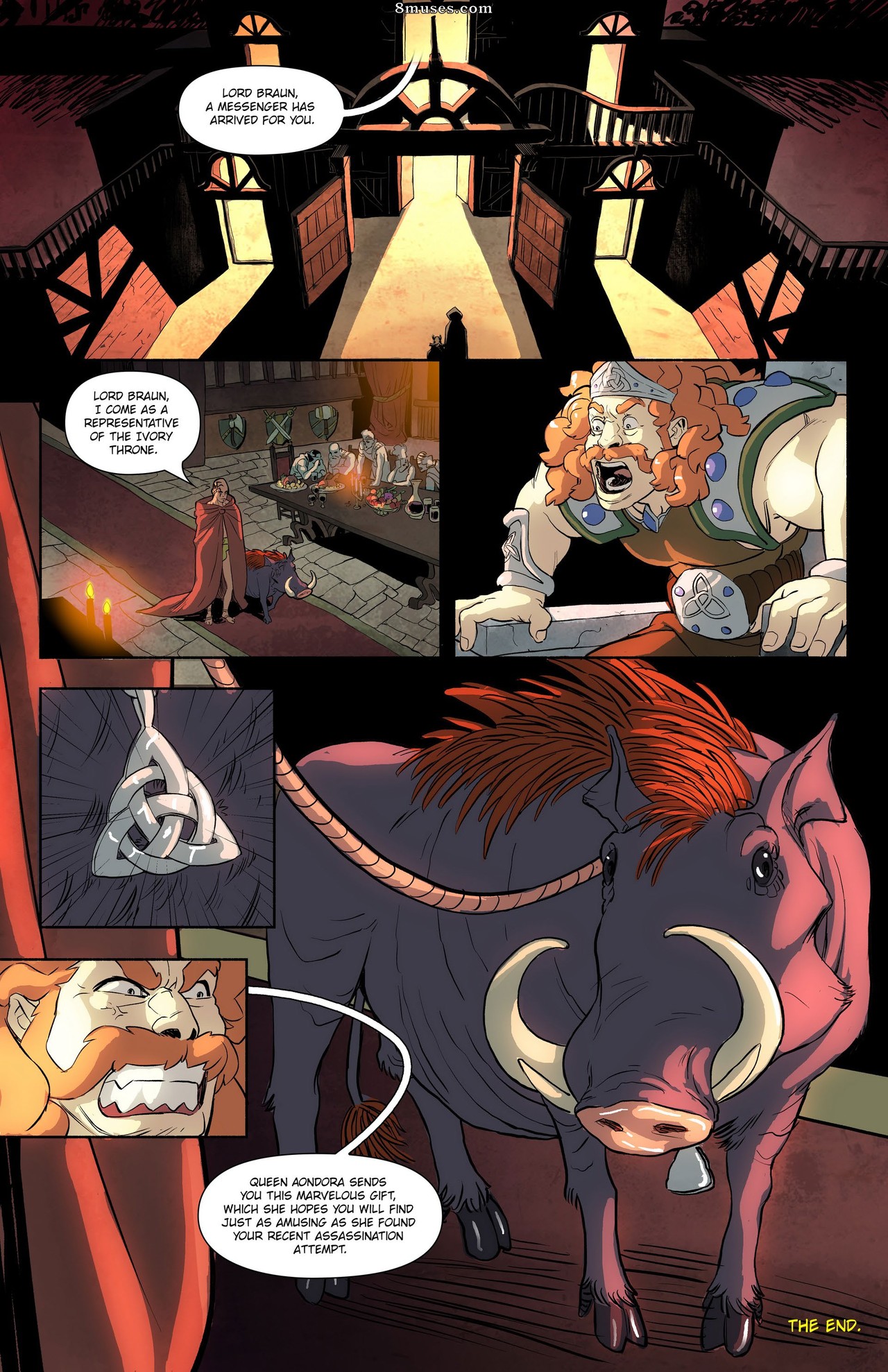 In the Court of the Ivory Throne - Issue 1 - Page 17
